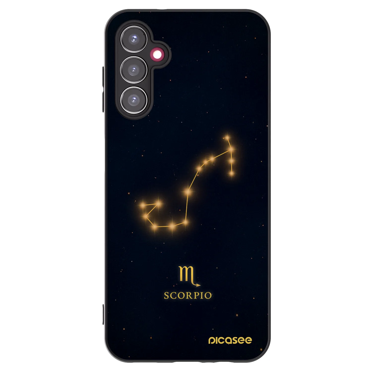 Picasee silikonový černý obal pro Samsung Galaxy A14 5G A146P - SCORPIO