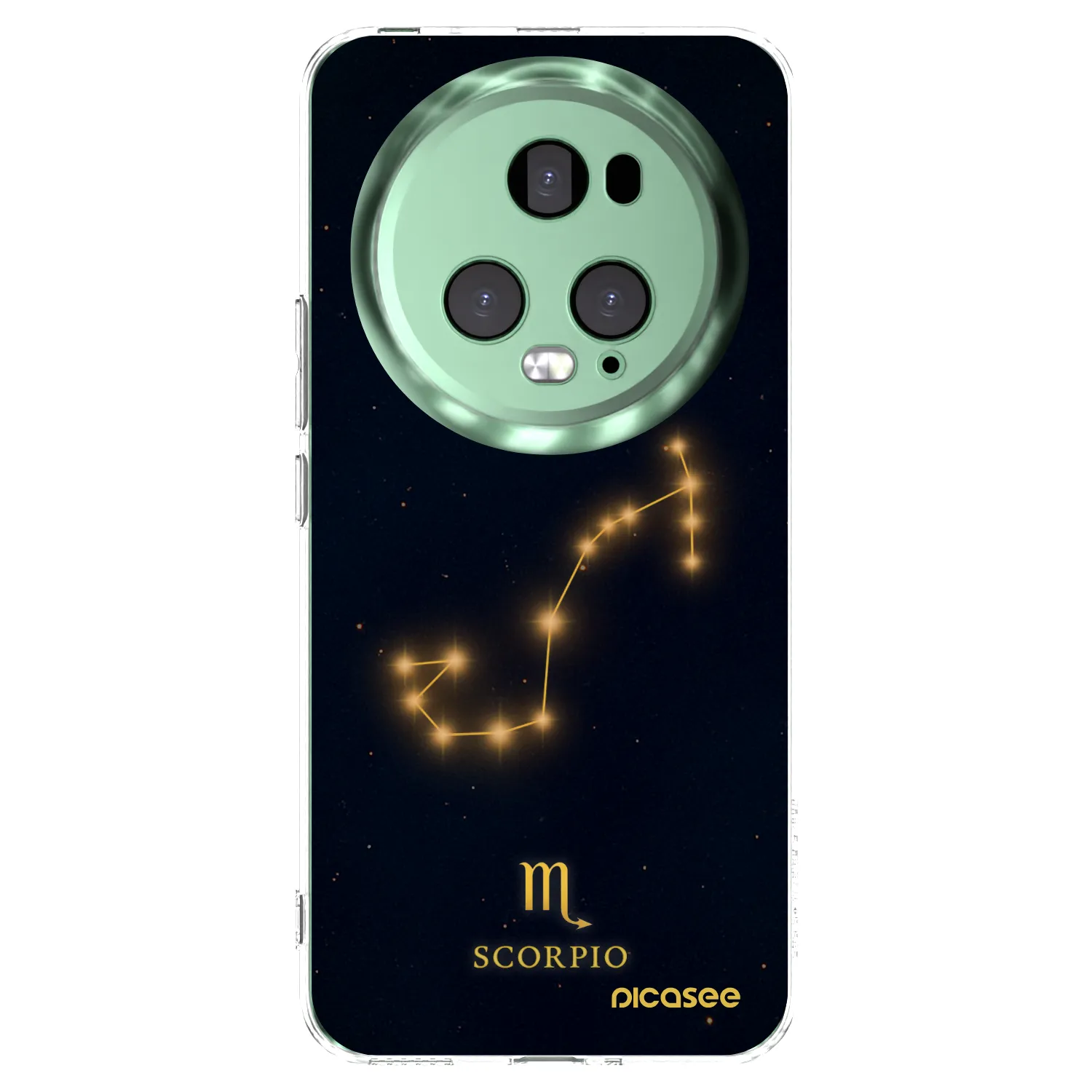 Picasee silikonový průhledný obal pro Honor Magic5 Pro - SCORPIO