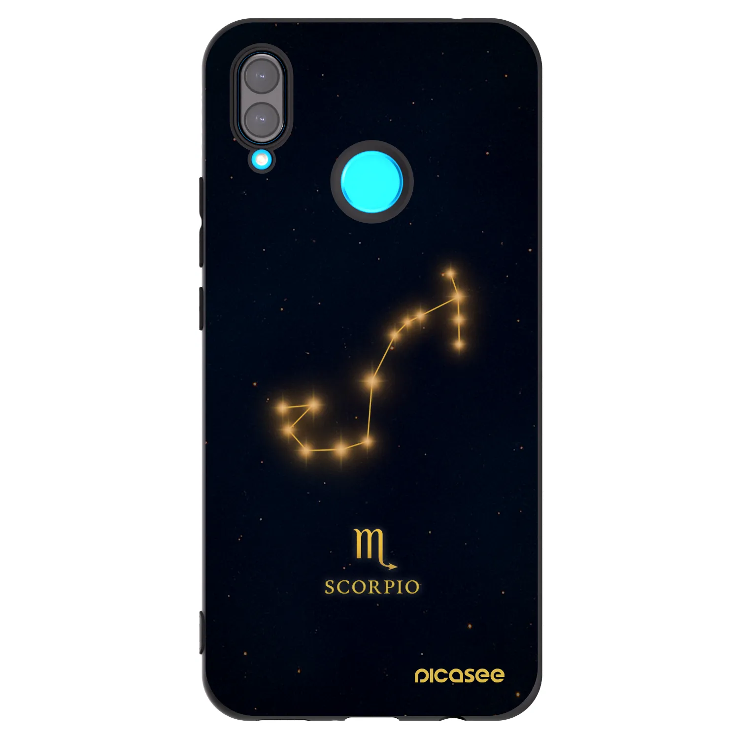 Picasee silikonový černý obal pro Huawei Nova 3 - SCORPIO