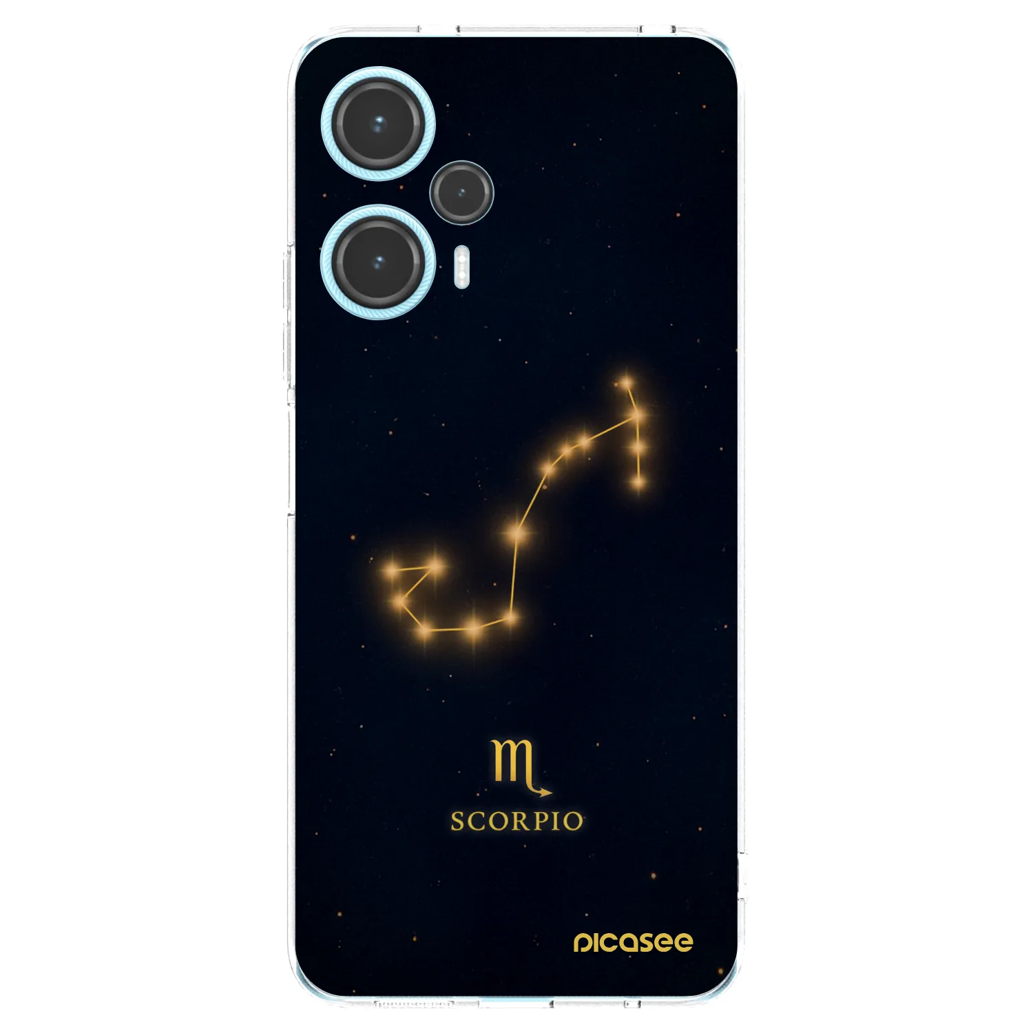 Picasee silikonový průhledný obal pro Xiaomi Poco F5 - SCORPIO