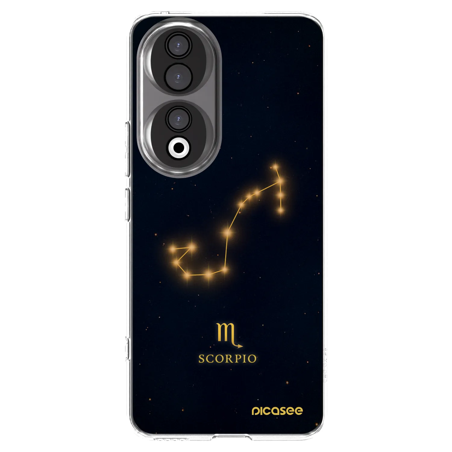 Picasee silikonový průhledný obal pro Honor 90 5G - SCORPIO