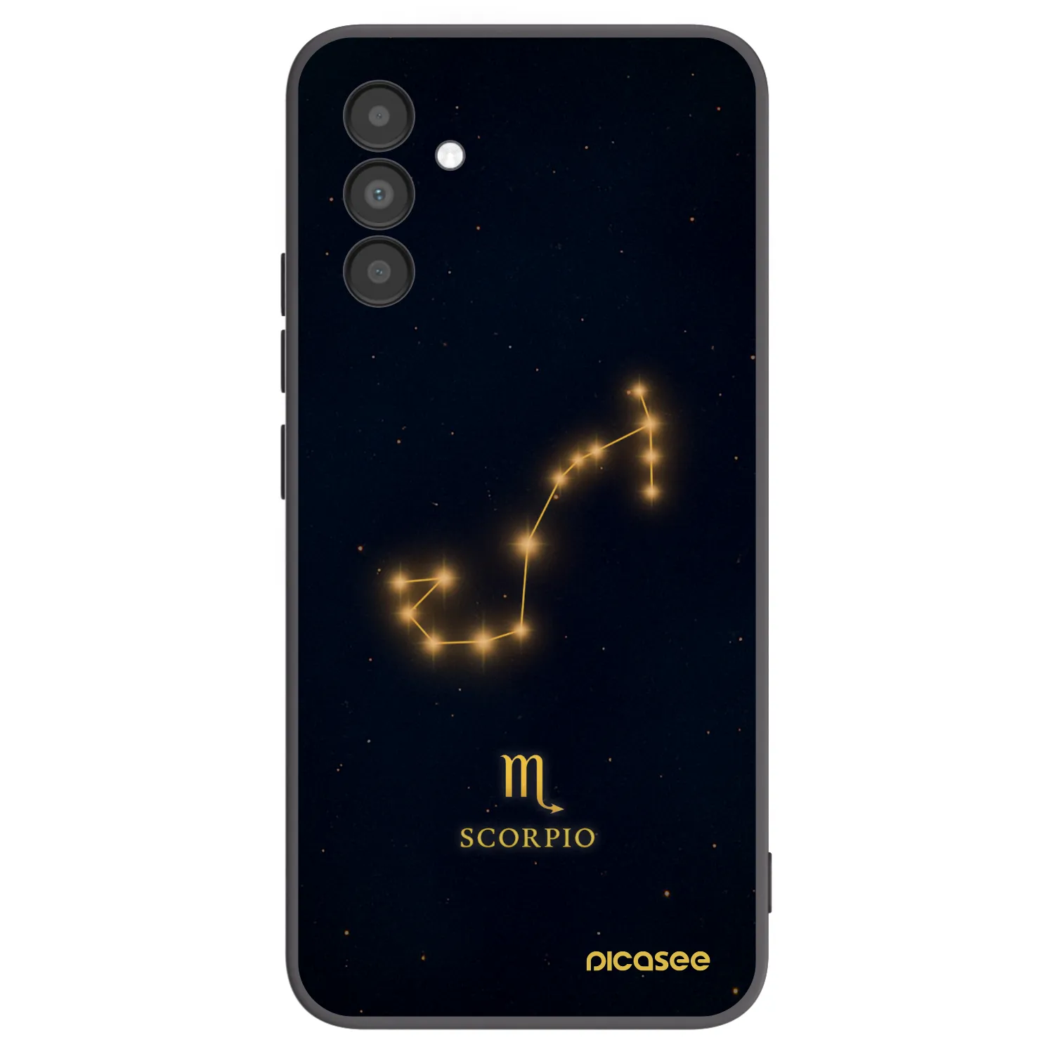 Picasee silikonový černý obal pro Samsung Galaxy A04s A047F - SCORPIO