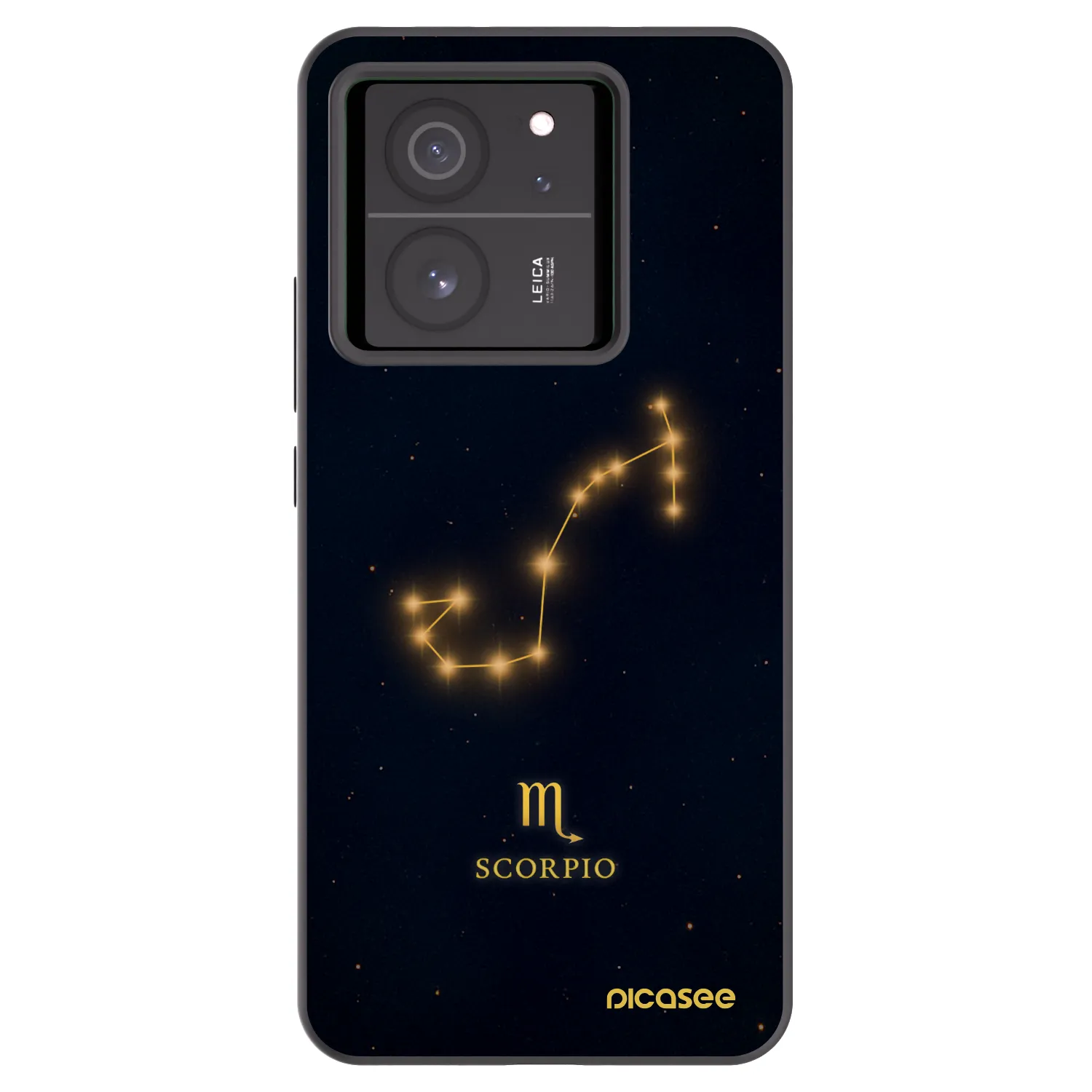 Picasee silikonový černý obal pro Xiaomi 13T - SCORPIO