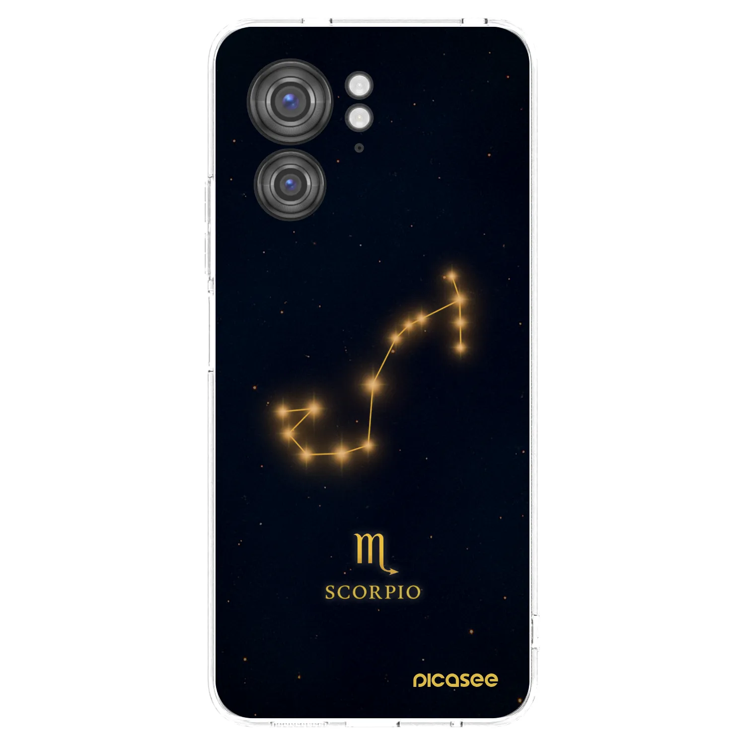 Picasee silikonový průhledný obal pro Motorola Edge 40 - SCORPIO