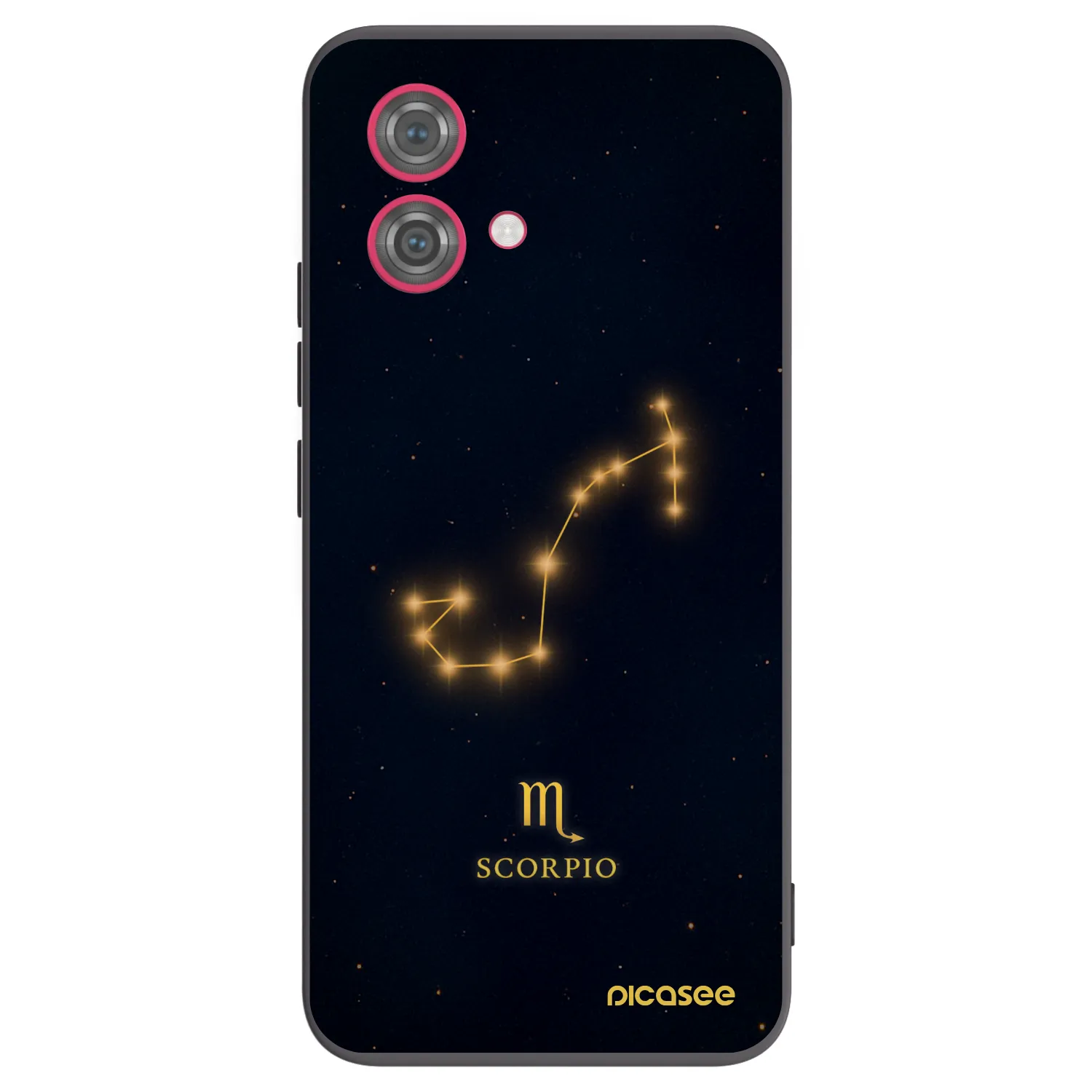 Picasee silikonový černý obal pro Motorola Moto G84 5G - SCORPIO