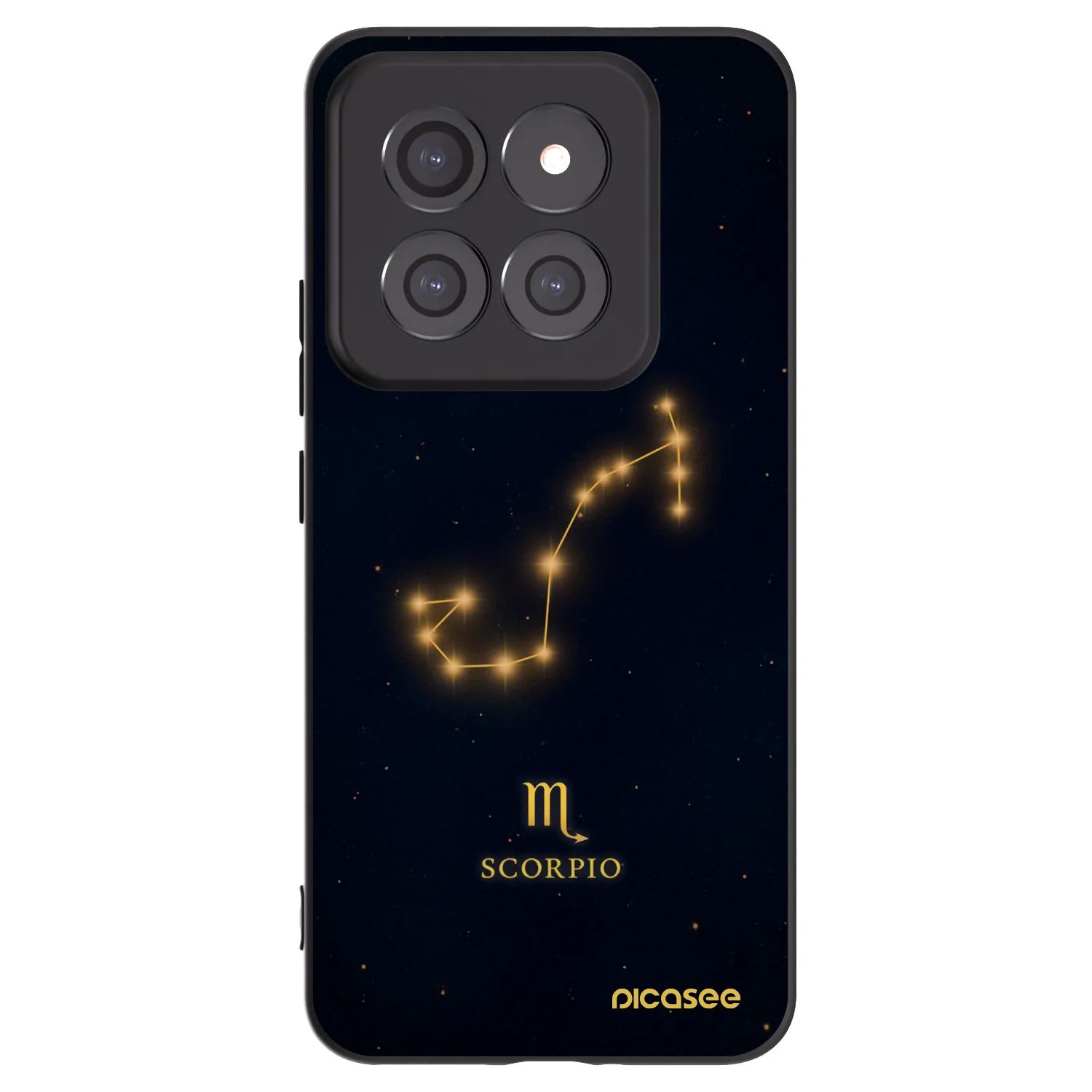 Picasee silikonový černý obal pro Xiaomi 14 Pro - SCORPIO
