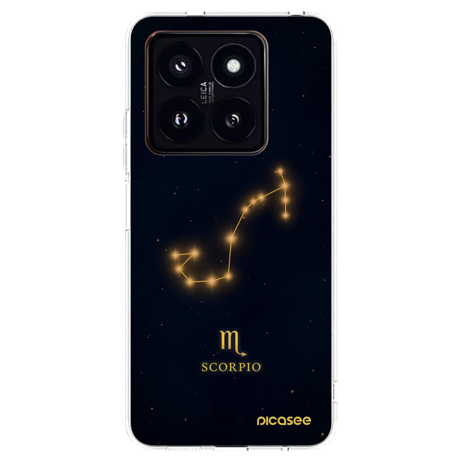 Picasee silikonový průhledný obal pro Xiaomi 14 Pro - SCORPIO