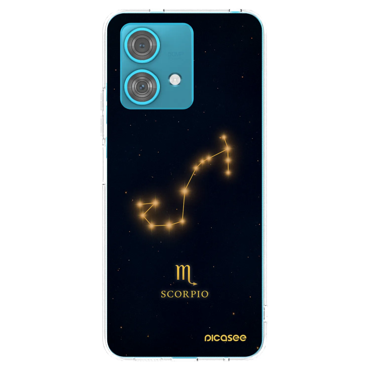 Picasee silikonový průhledný obal pro Motorola Edge 40 Neo - SCORPIO