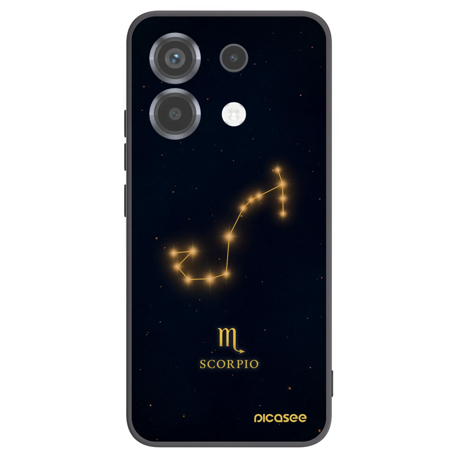 Picasee silikonový černý obal pro Xiaomi Poco X6 - SCORPIO