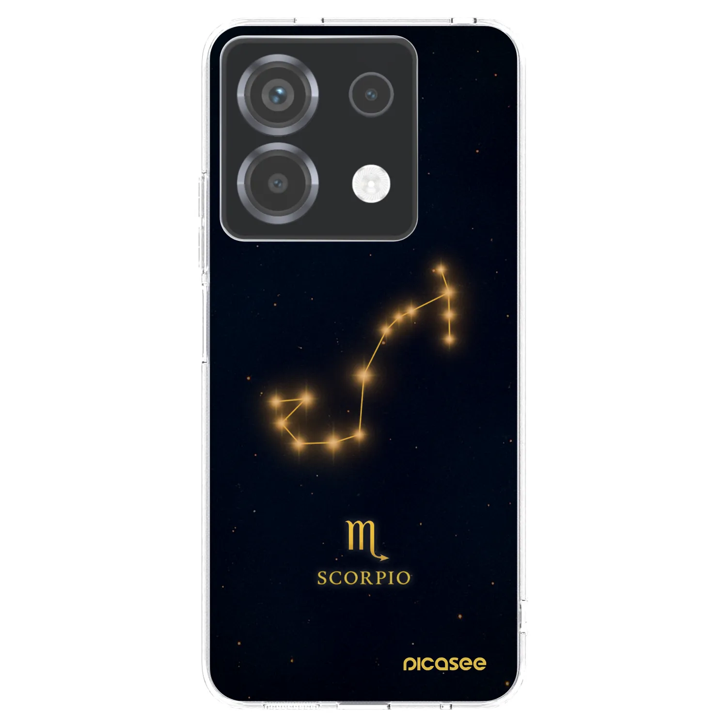 Picasee silikonový průhledný obal pro Xiaomi Poco X6 - SCORPIO