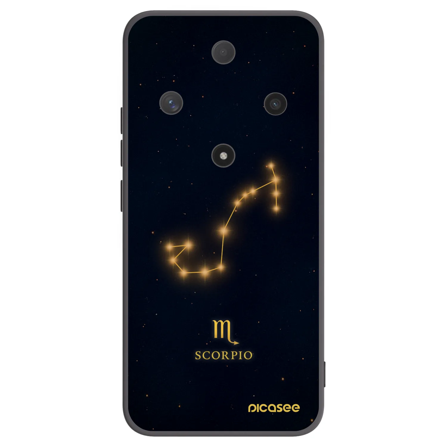 Picasee silikonový černý obal pro Honor Magic6 Lite 5G - SCORPIO