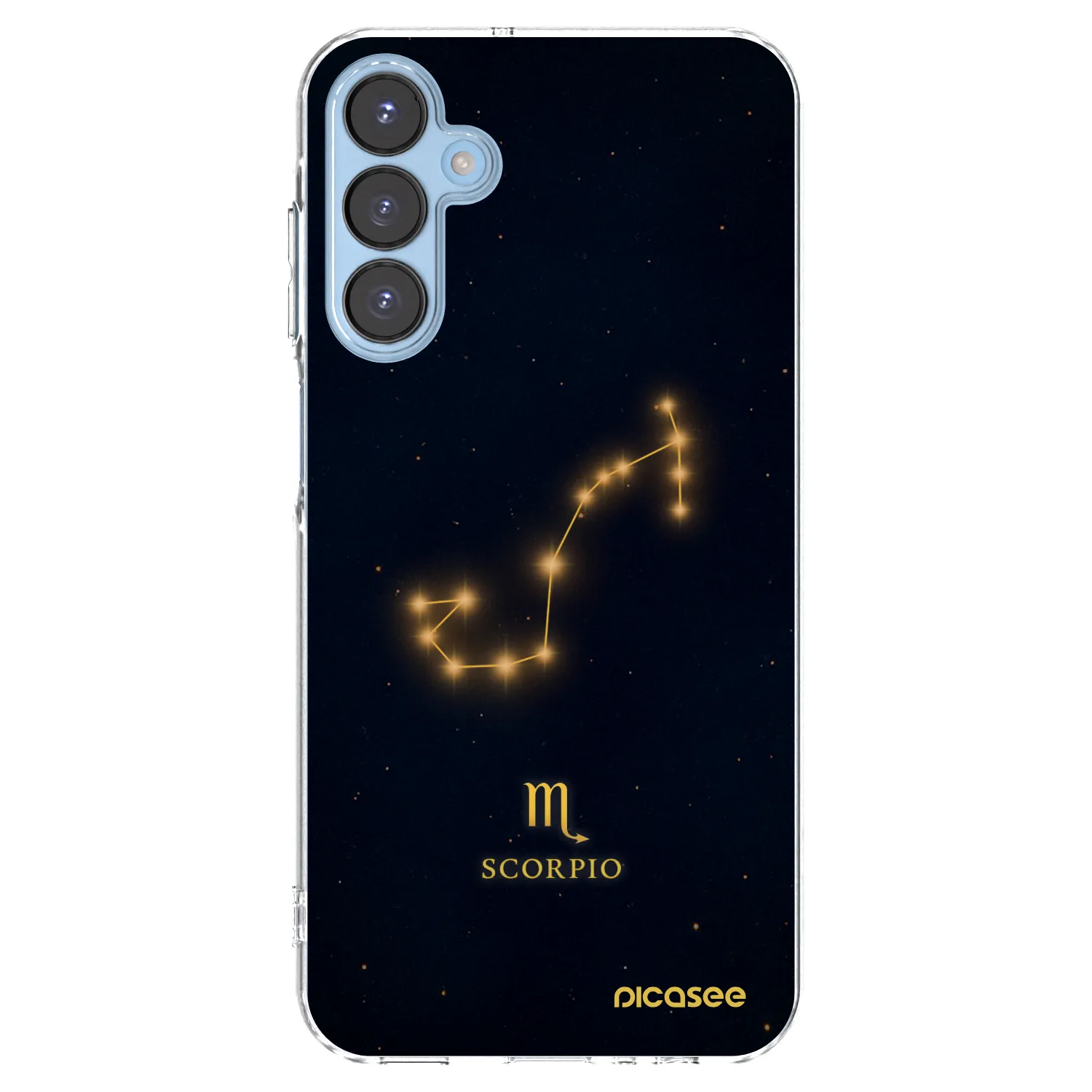 Picasee silikonový průhledný obal pro Samsung Galaxy A15 A156B 5G - SCORPIO