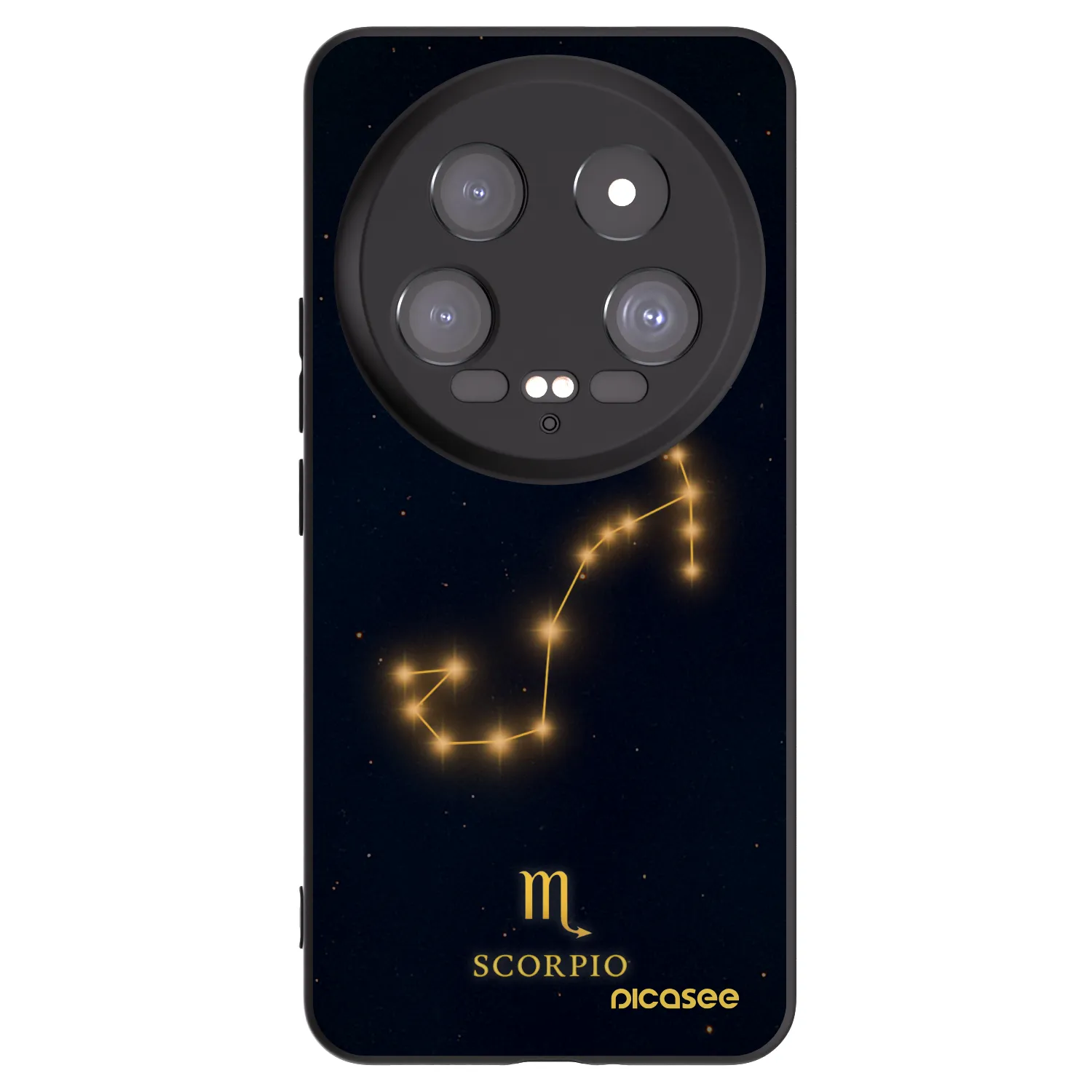 Picasee silikonový černý obal pro Xiaomi 14 Ultra - SCORPIO