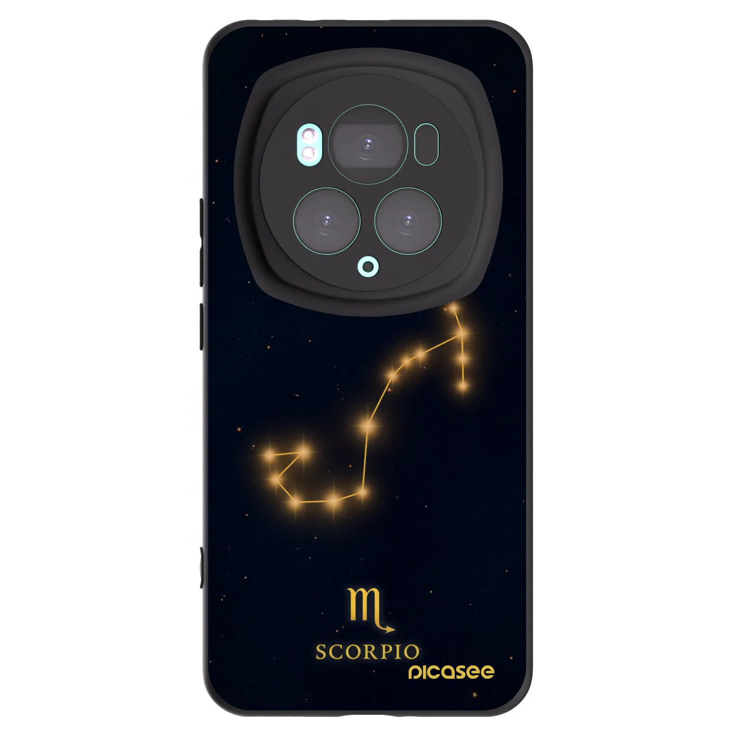 Picasee silikonový černý obal pro Honor Magic6 Pro - SCORPIO