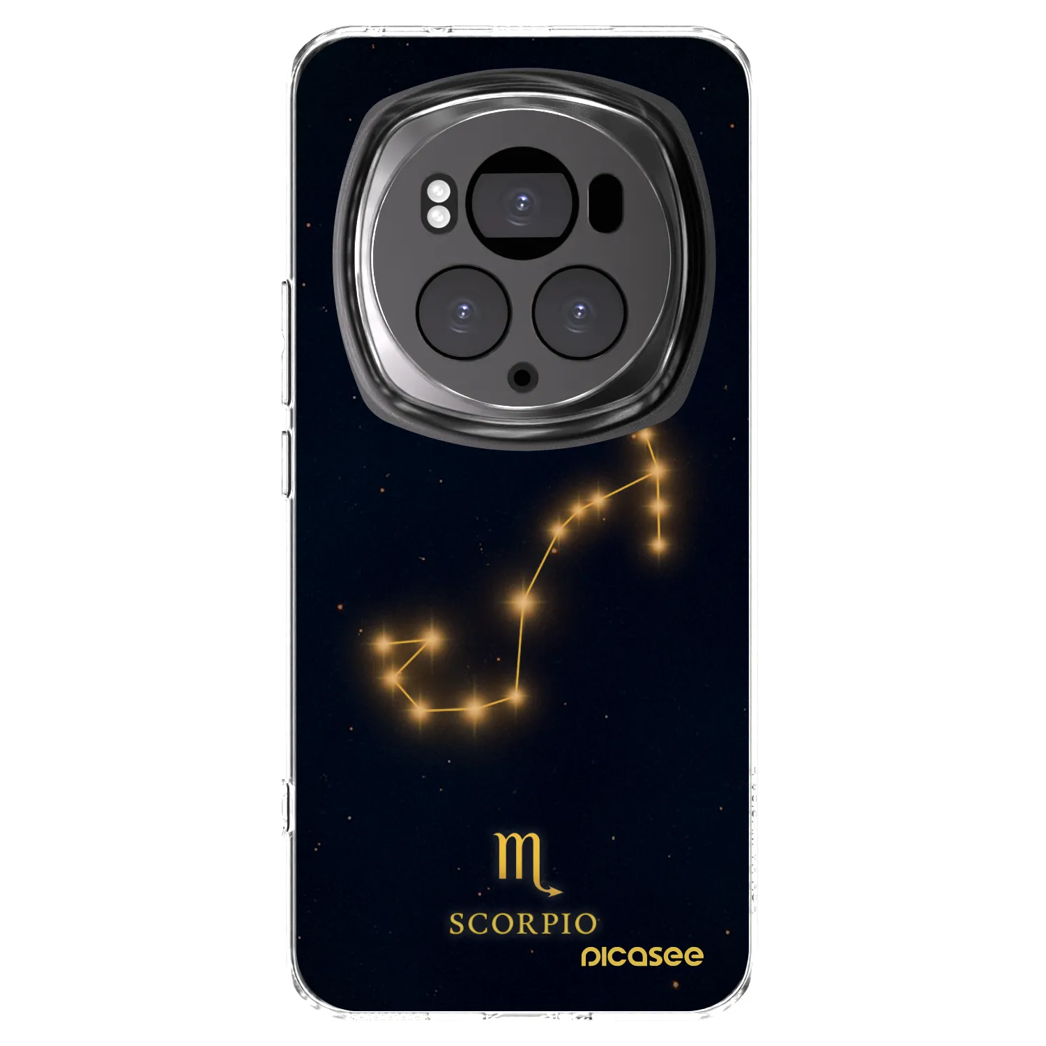 Picasee silikonový průhledný obal pro Honor Magic6 Pro - SCORPIO