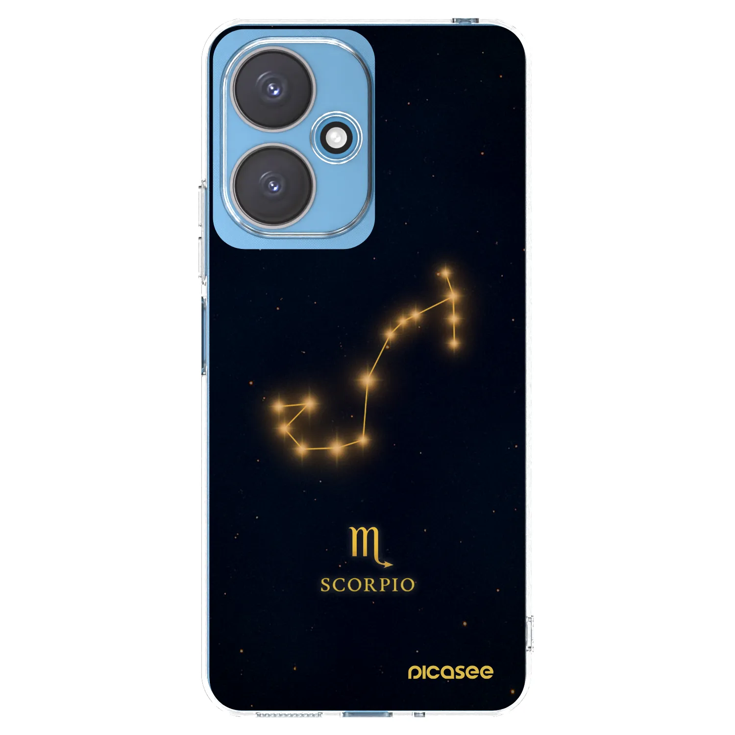 Picasee silikonový průhledný obal pro Xiaomi Redmi 13C 5G - SCORPIO