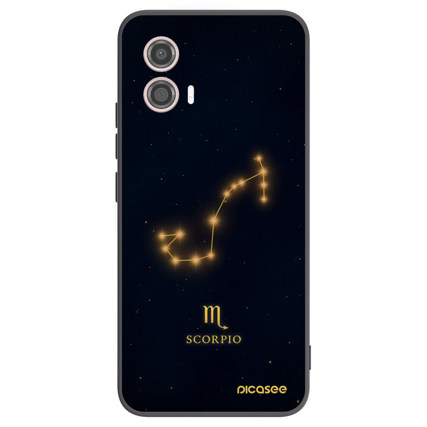Picasee silikonový černý obal pro Motorola Moto G53 5G - SCORPIO