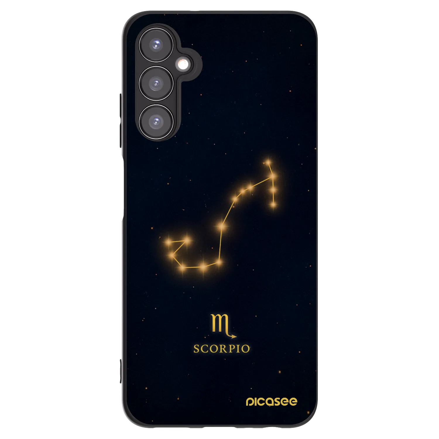 Picasee silikonový černý obal pro Samsung Galaxy A05s A057G - SCORPIO
