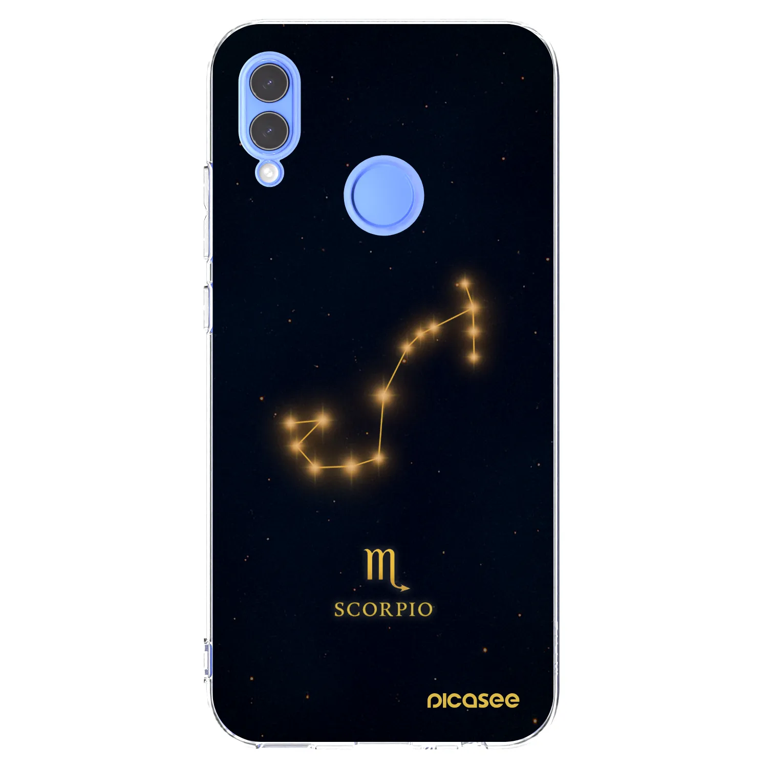 Picasee silikonový průhledný obal pro Honor 10 Lite - SCORPIO