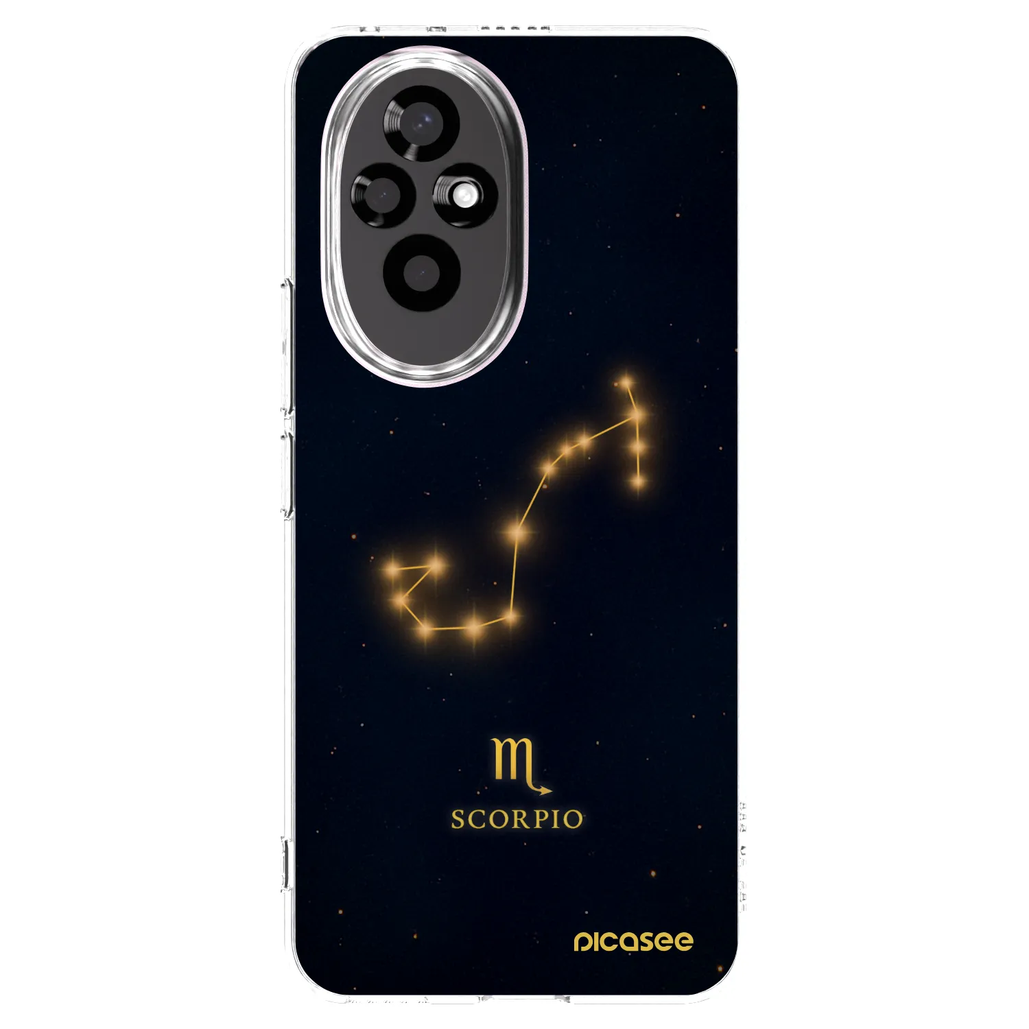 Picasee silikonový průhledný obal pro Honor 200 5G - SCORPIO