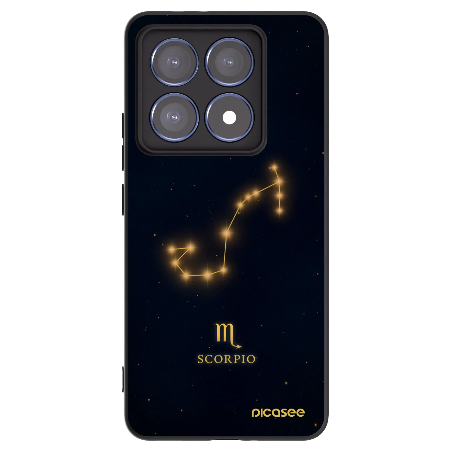 Picasee silikonový černý obal pro Xiaomi 14T Pro - SCORPIO