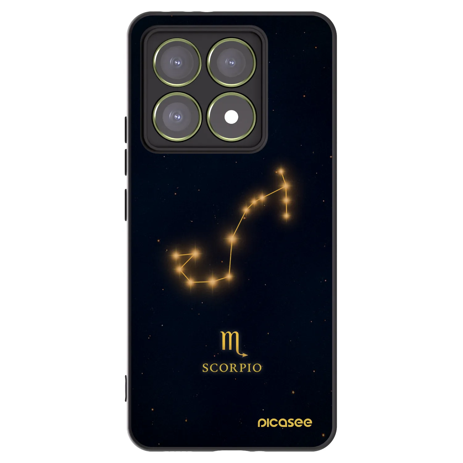 Picasee silikonový černý obal pro Xiaomi 14T - SCORPIO