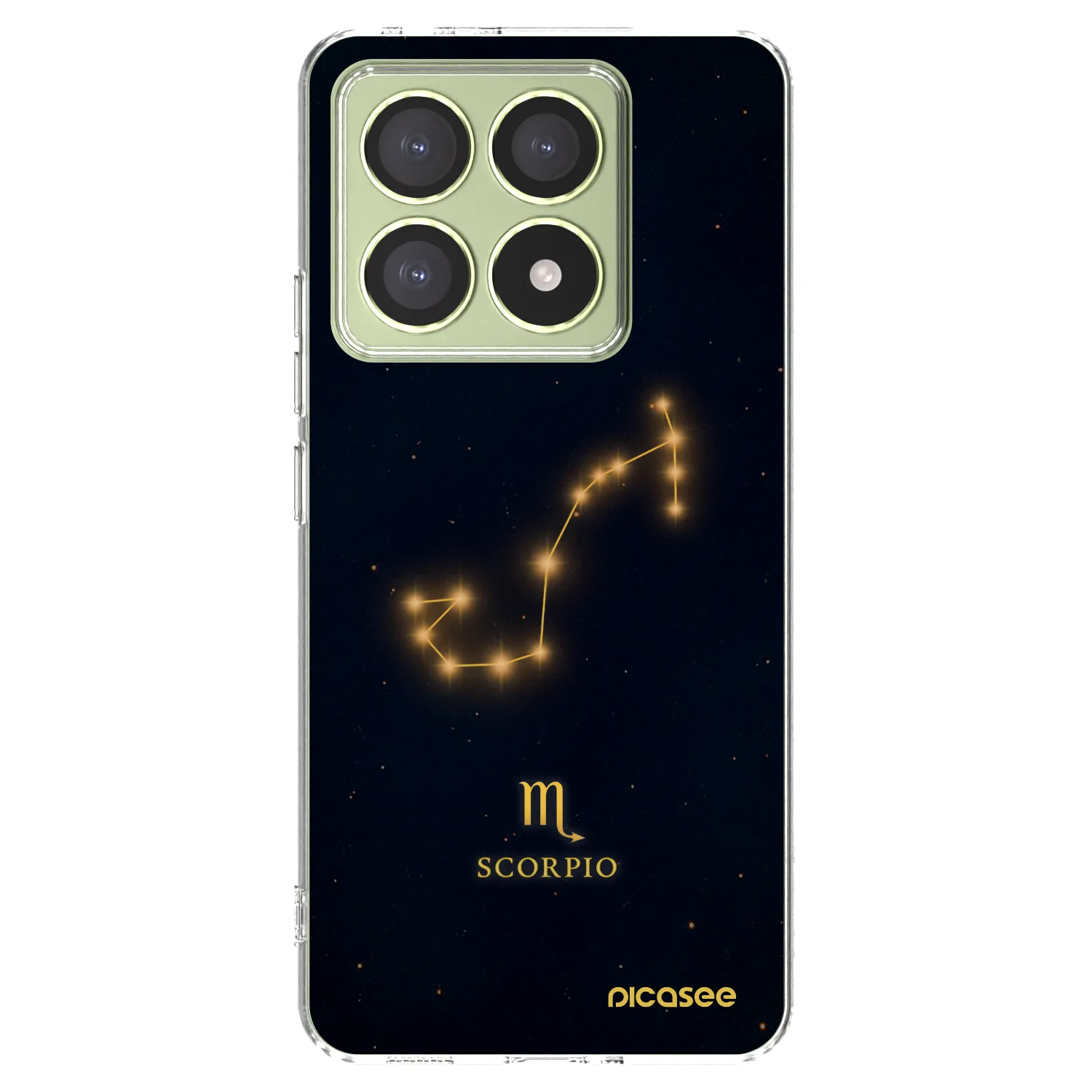 Picasee silikonový průhledný obal pro Xiaomi 14T - SCORPIO