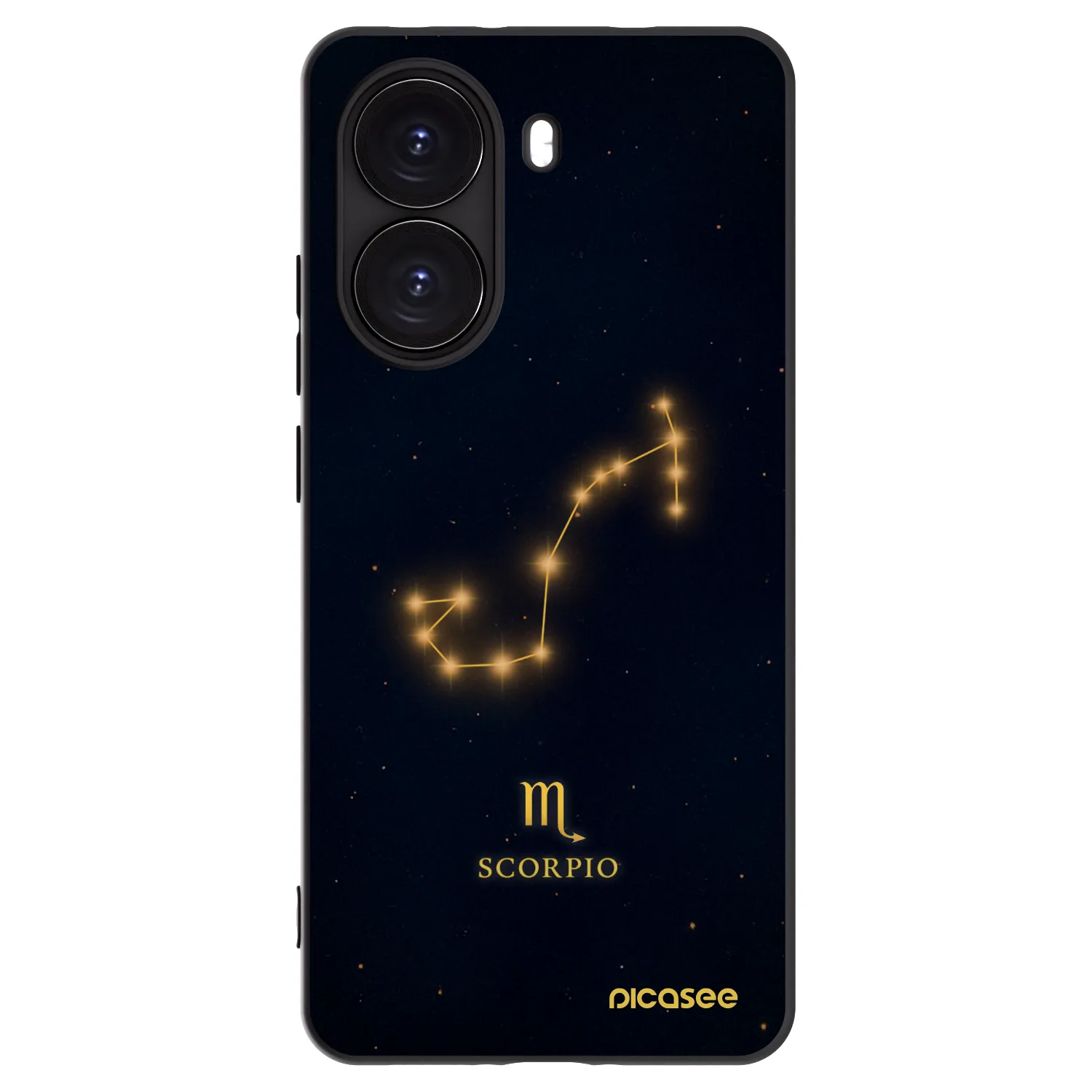 Picasee silikonový černý obal pro Xiaomi Poco X7 Pro 5G - SCORPIO