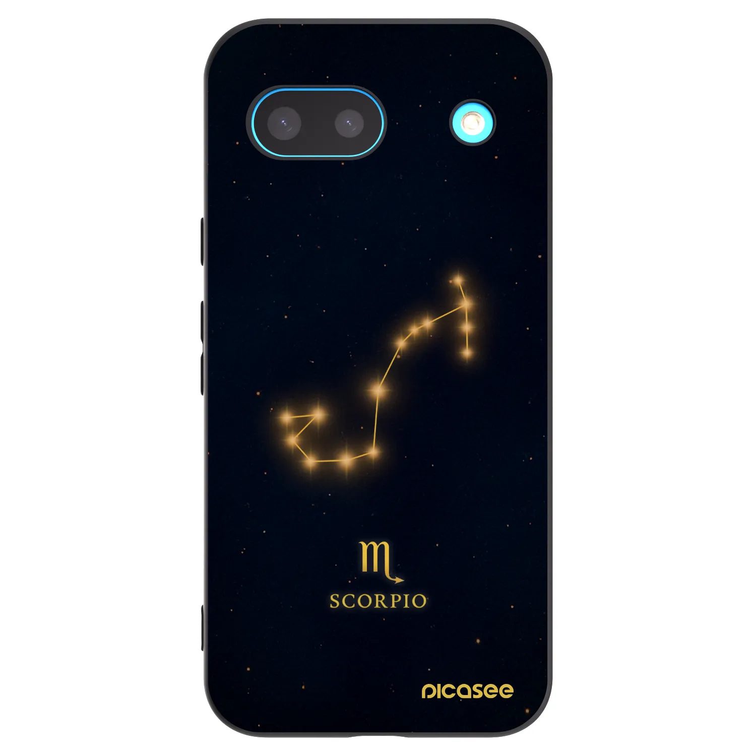 Picasee silikonový černý obal pro Google Pixel 8 - SCORPIO