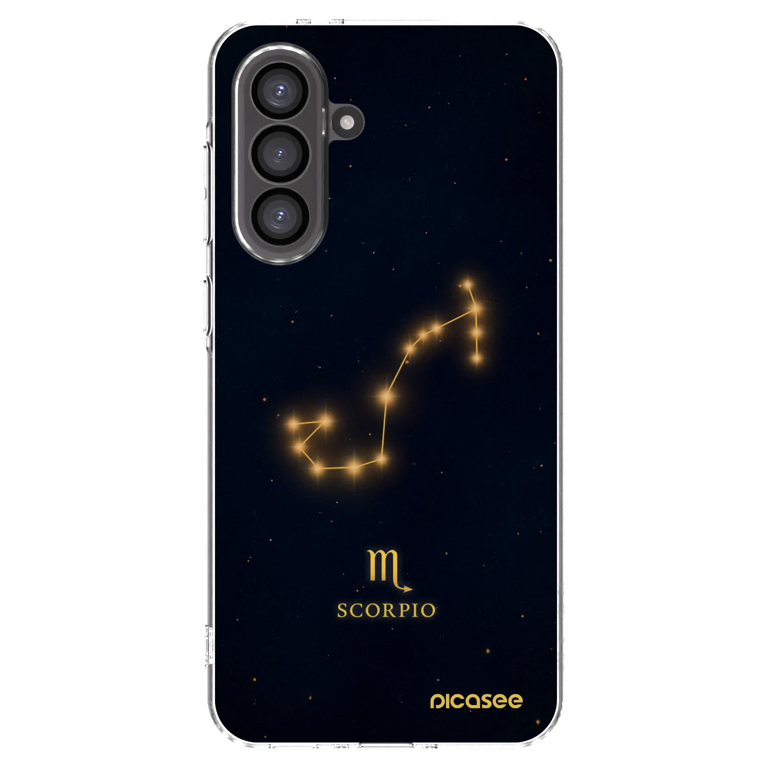 Picasee silikonový průhledný obal pro Samsung Galaxy A56 5G A566B - SCORPIO