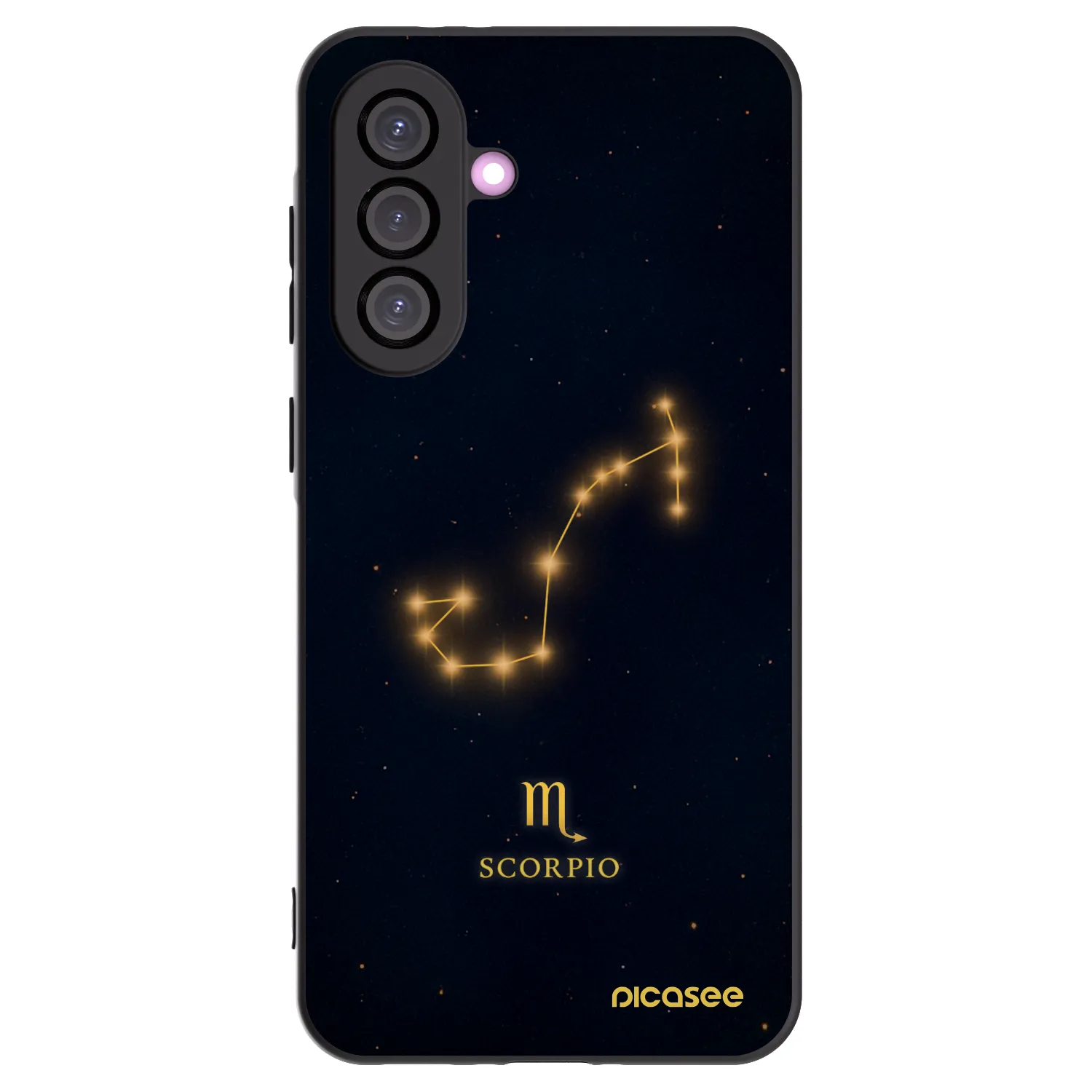 Picasee silikonový černý obal pro Samsung Galaxy A36 5G - SCORPIO