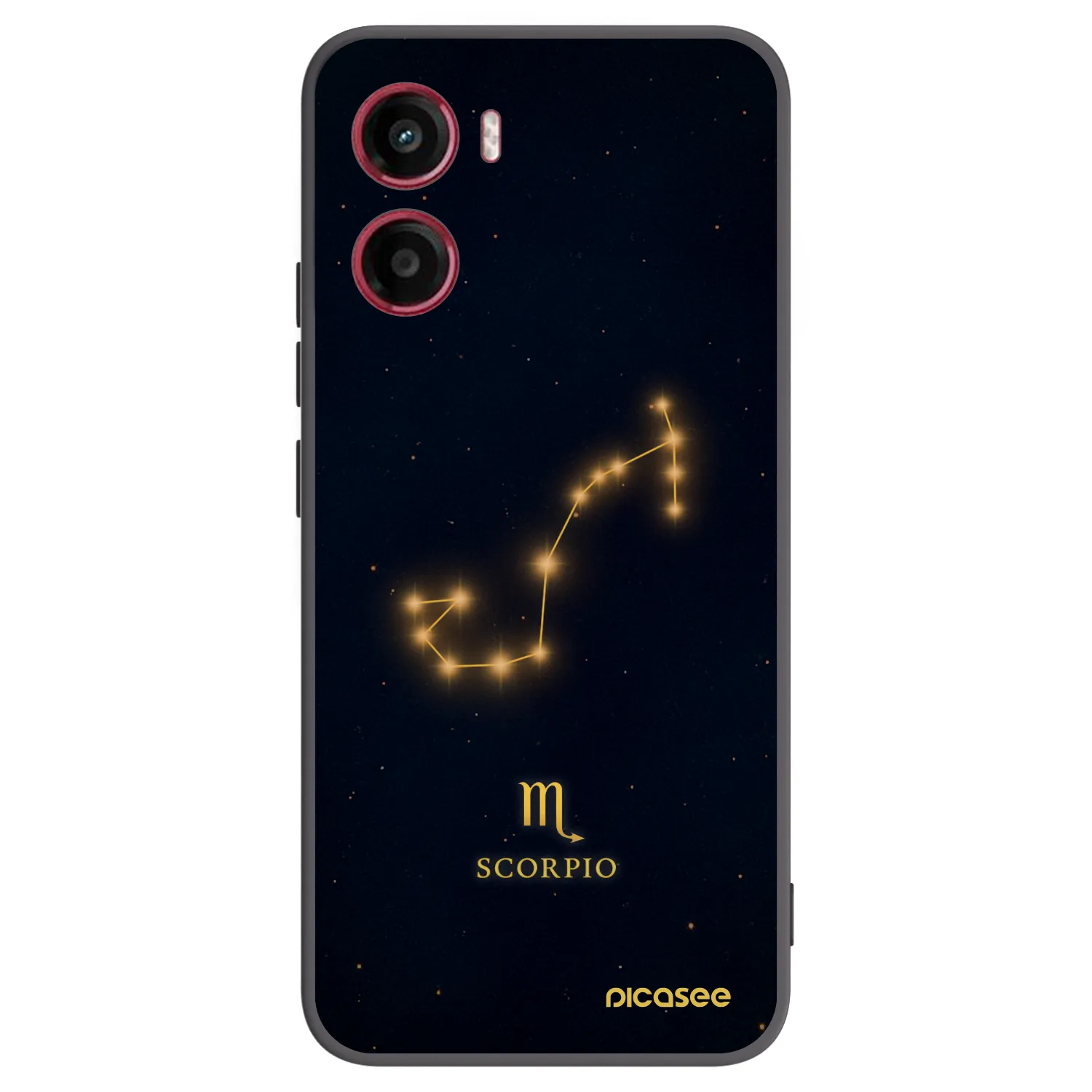 Picasee silikonový černý obal pro Motorola Moto G05 - SCORPIO