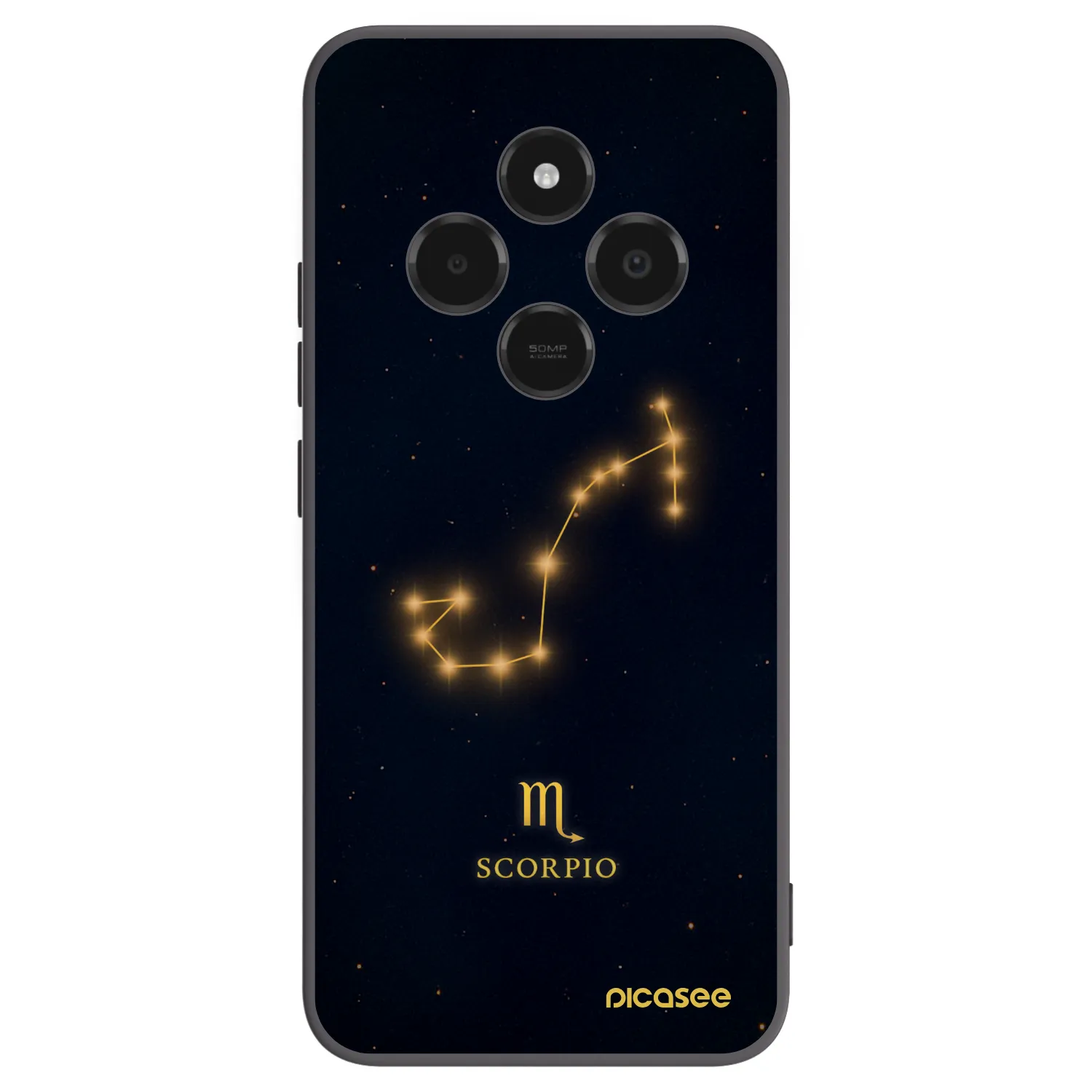 Picasee silikonový černý obal pro Xiaomi Poco C75 - SCORPIO