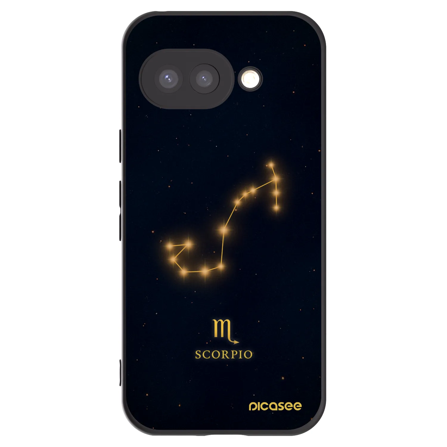 Picasee silikonový černý obal pro Google Pixel 9a - SCORPIO
