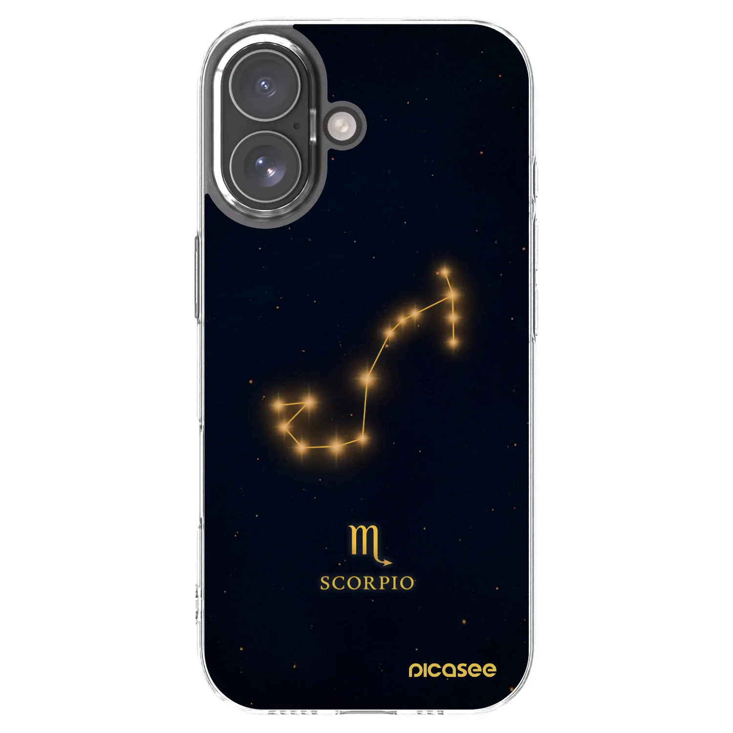 Picasee silikonový průhledný obal pro Apple iPhone 17 - SCORPIO