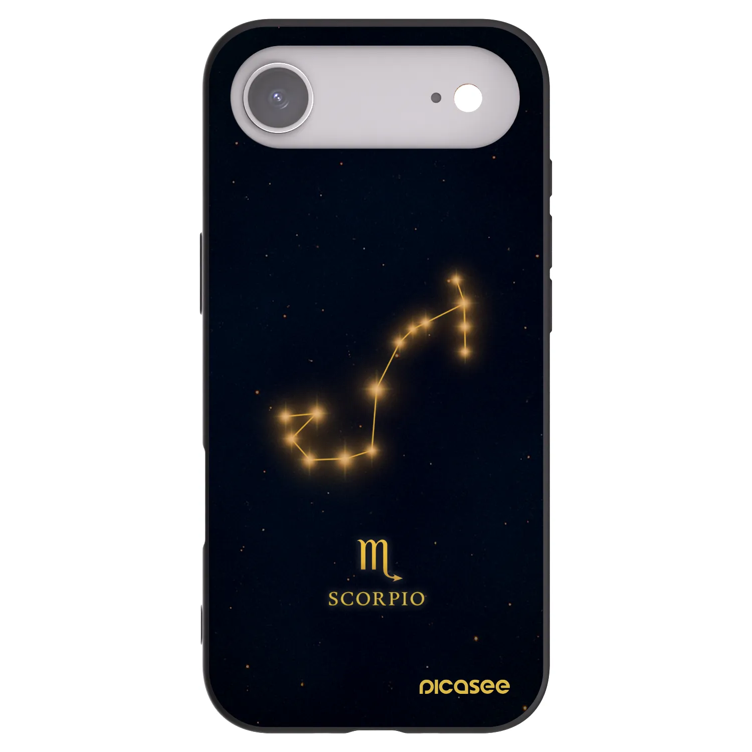 Picasee silikonový černý obal pro Apple iPhone Air - SCORPIO