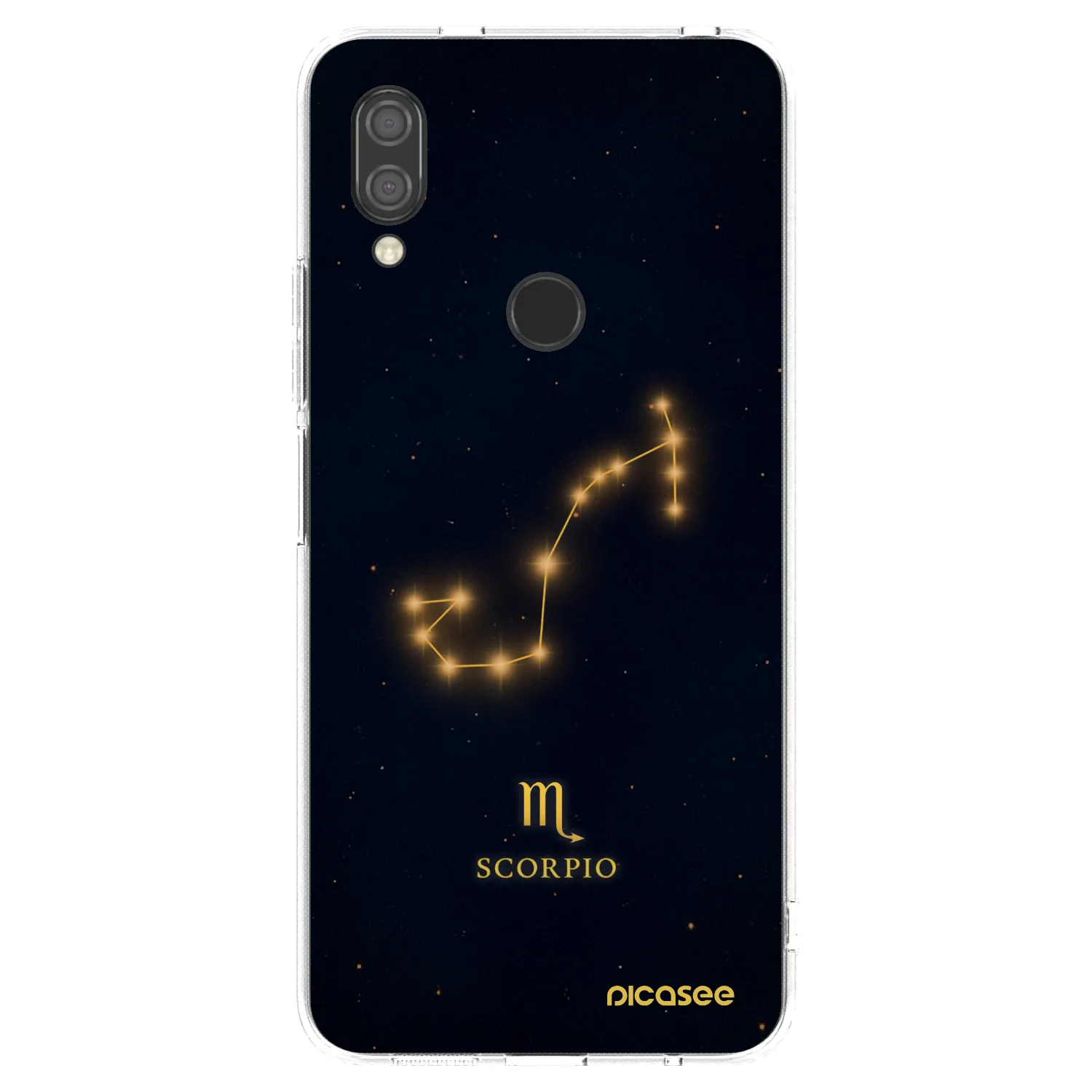 Picasee silikonový průhledný obal pro Xiaomi Redmi 7 - SCORPIO