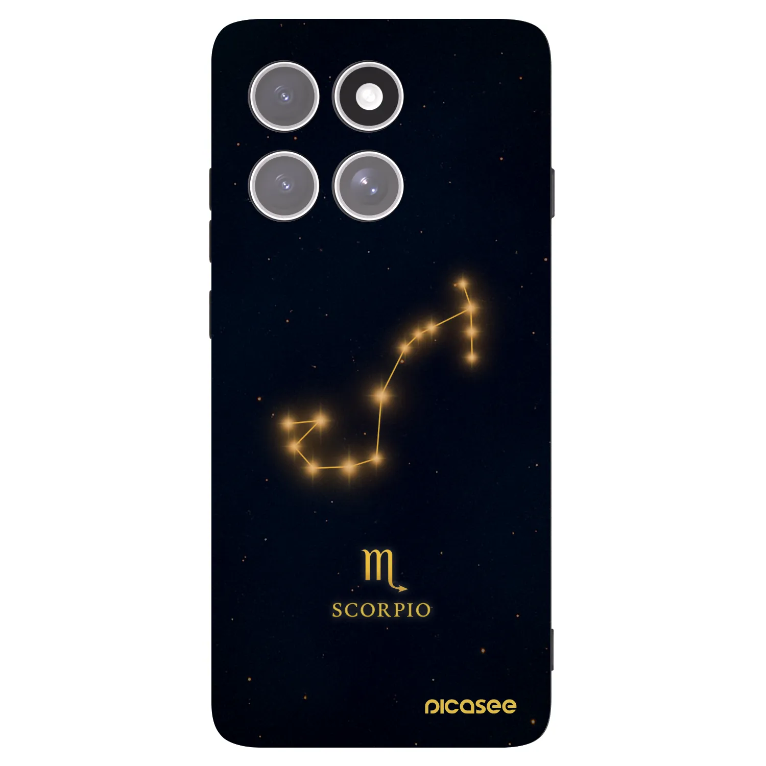 Picasee silikonový černý obal pro Motorola Edge 60 Pro - SCORPIO