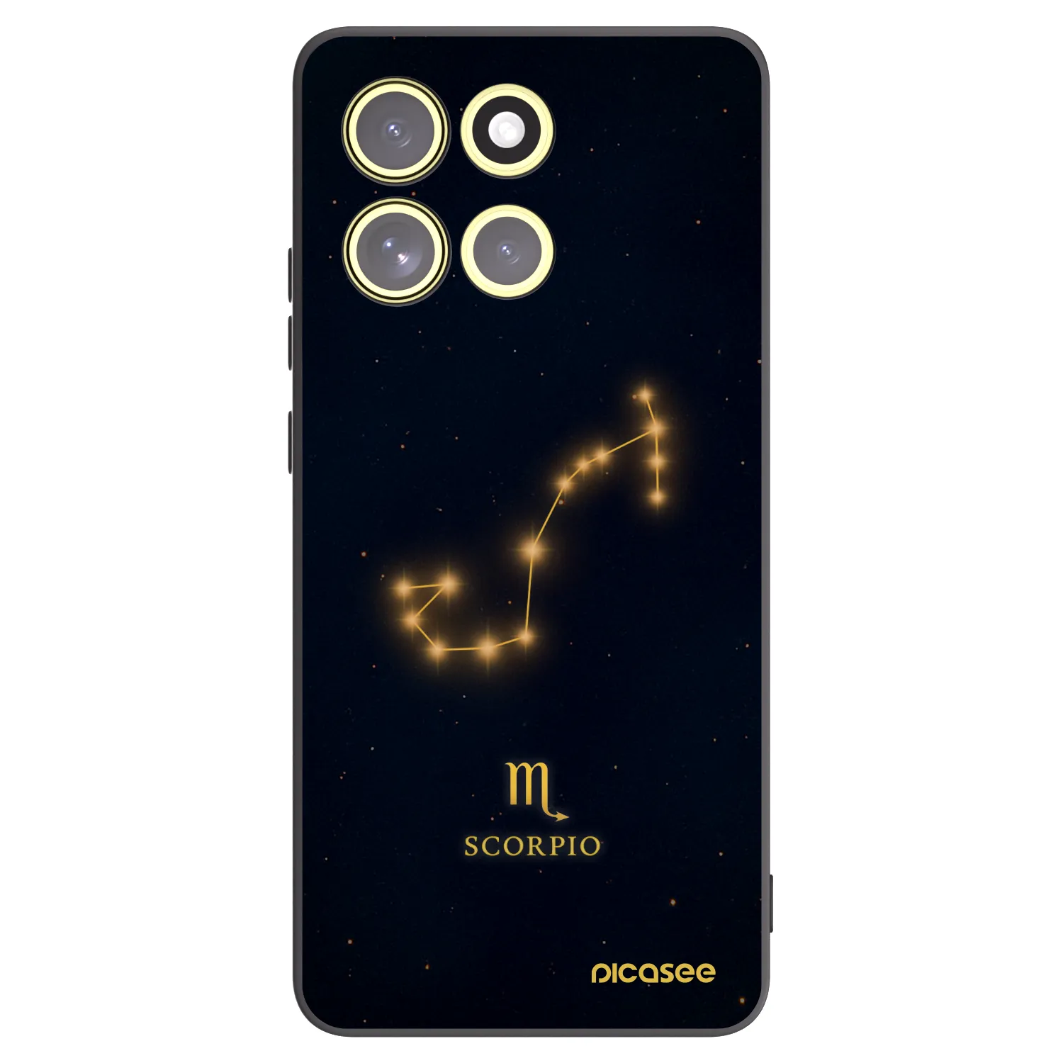 Picasee silikonový černý obal pro Motorola Moto G86 5G - SCORPIO