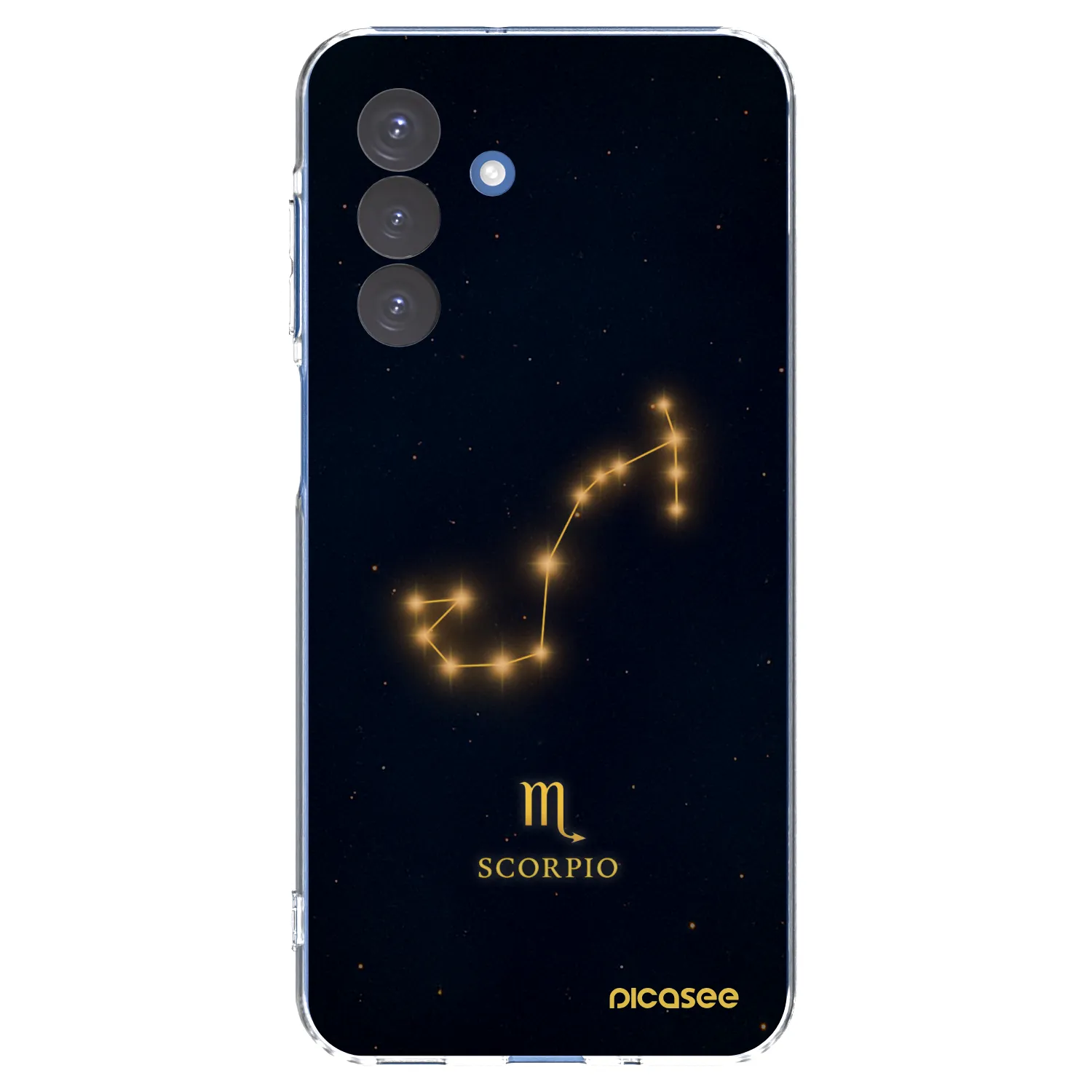 Picasee silikonový průhledný obal pro Samsung Galaxy A17 5G - SCORPIO