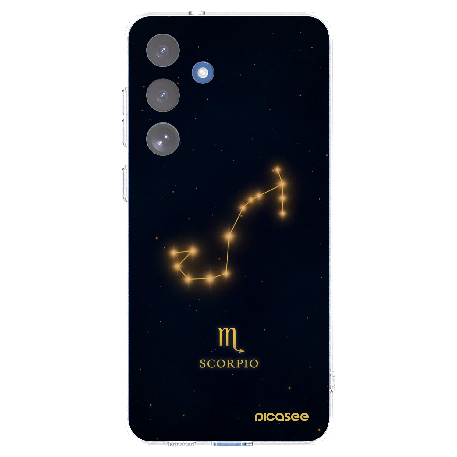 Picasee silikonový průhledný obal pro Samsung Galaxy S25 FE 5G - SCORPIO