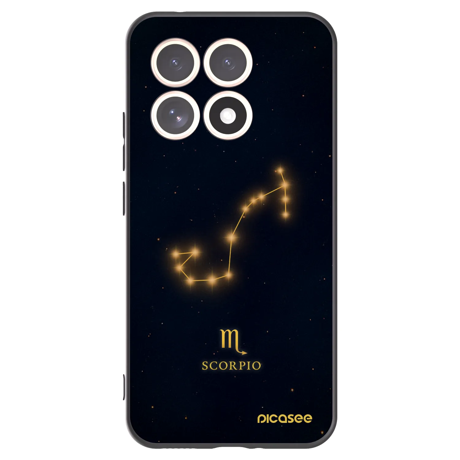 Picasee silikonový černý obal pro Xiaomi 15T - SCORPIO