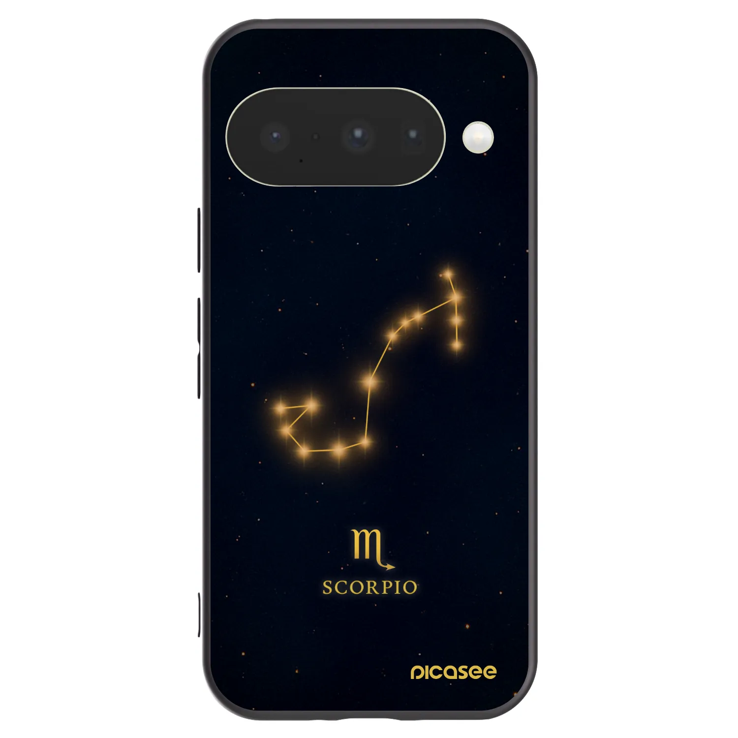 Picasee silikonový černý obal pro Google Pixel 10 - SCORPIO