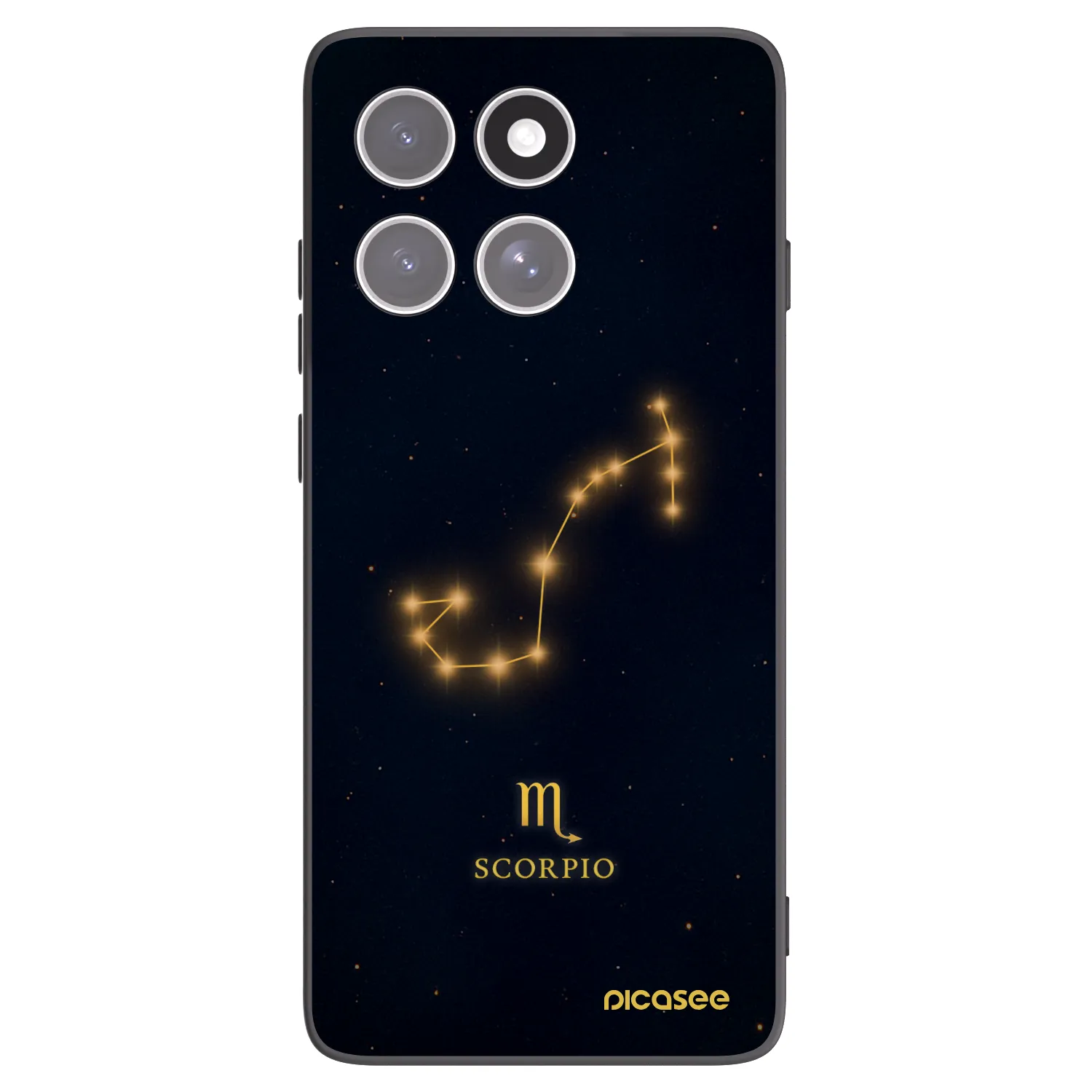 Picasee silikonový černý obal pro Motorola Edge 60 Fusion - SCORPIO