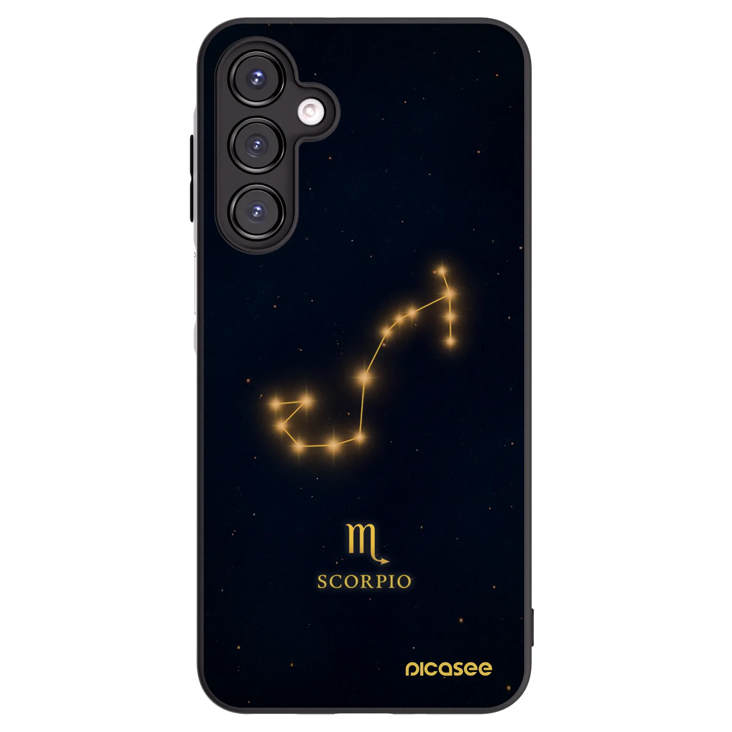 Picasee silikonový černý obal pro Samsung Galaxy A16 4G - SCORPIO