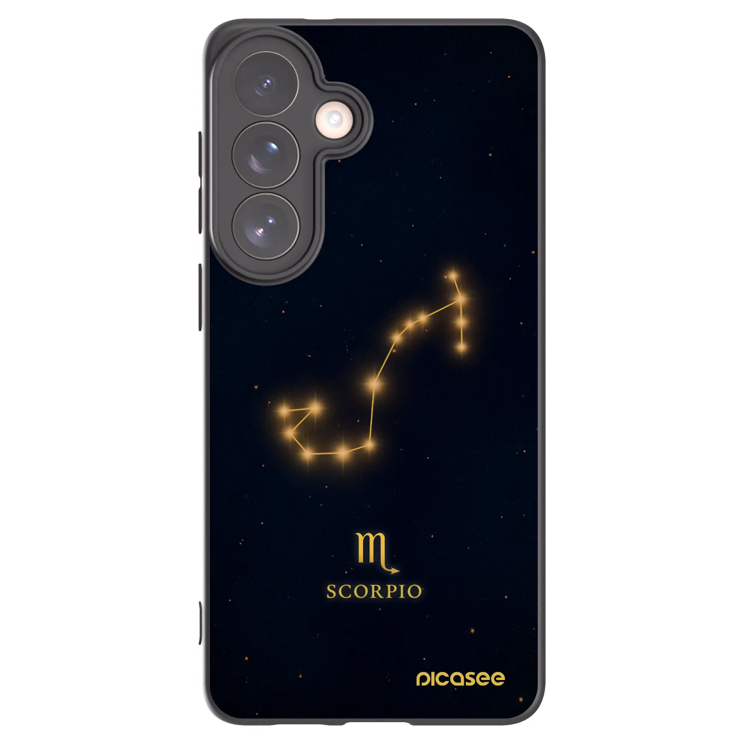 Picasee silikonový černý obal pro Samsung Galaxy S26+ - SCORPIO