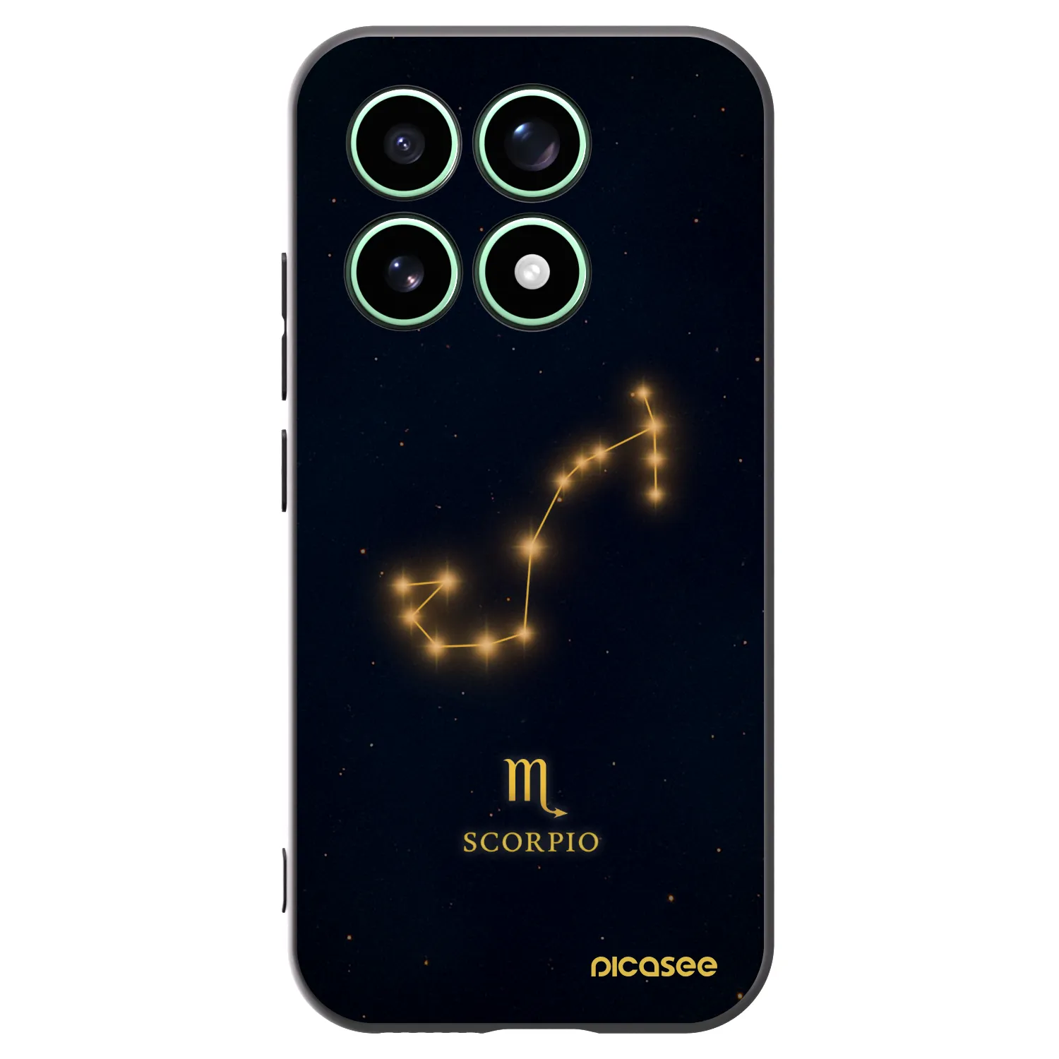 Picasee silikonový černý obal pro Xiaomi 17 - SCORPIO