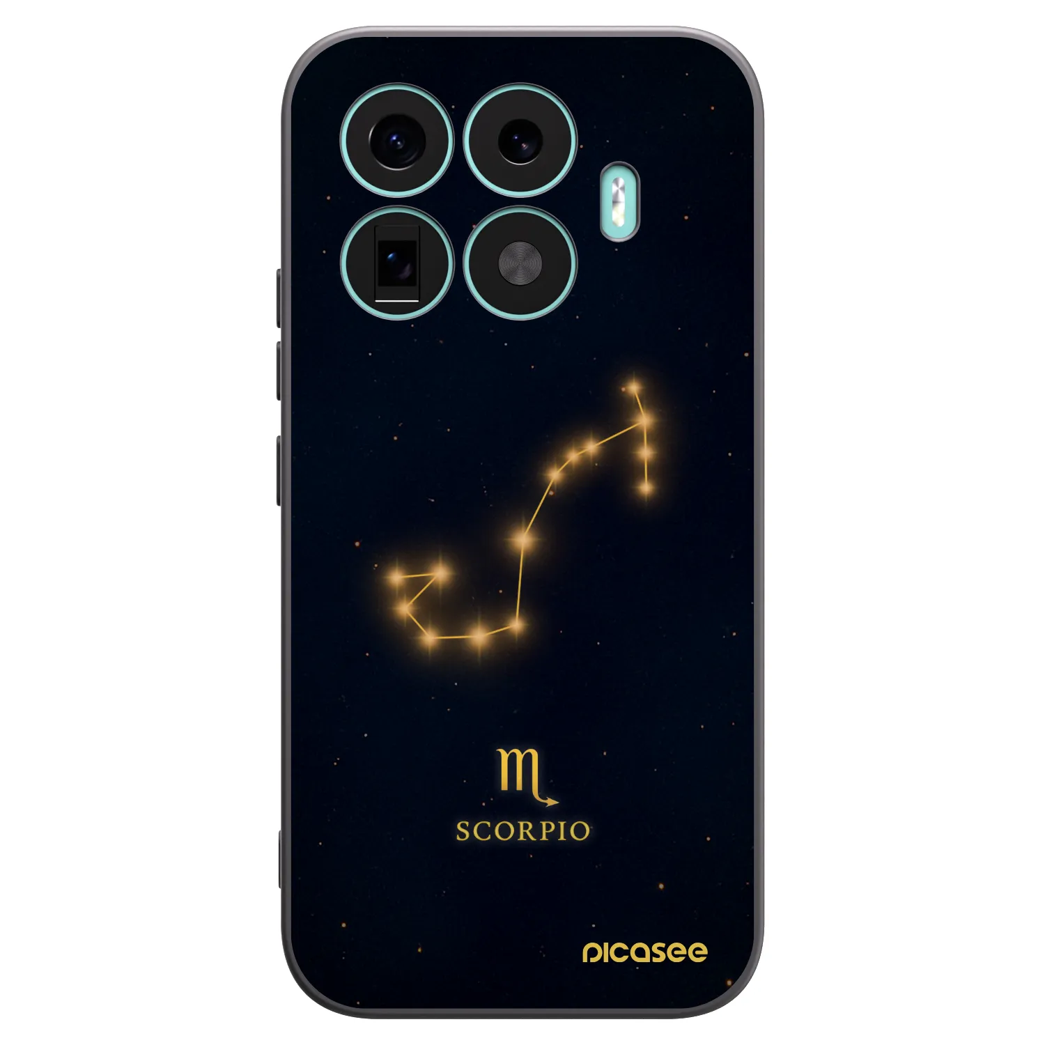 Picasee silikonový černý obal pro Xiaomi 17T - SCORPIO