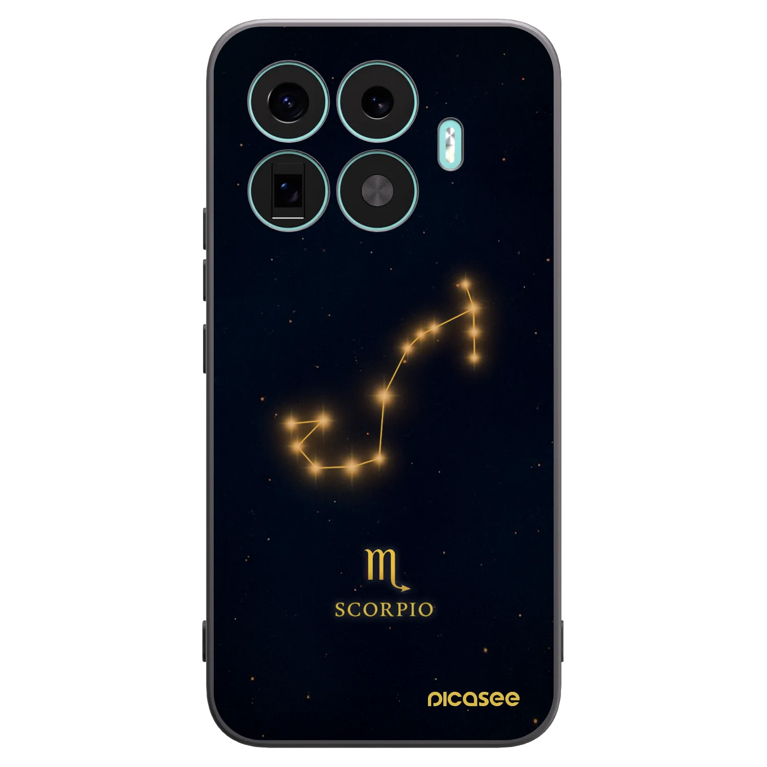 Picasee silikonový černý obal pro Xiaomi 17T Pro - SCORPIO
