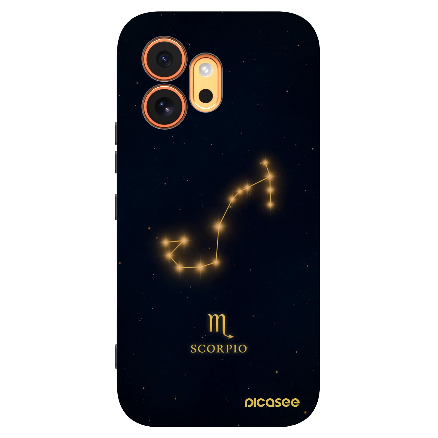 Picasee silikonový černý obal pro Honor 600 - SCORPIO
